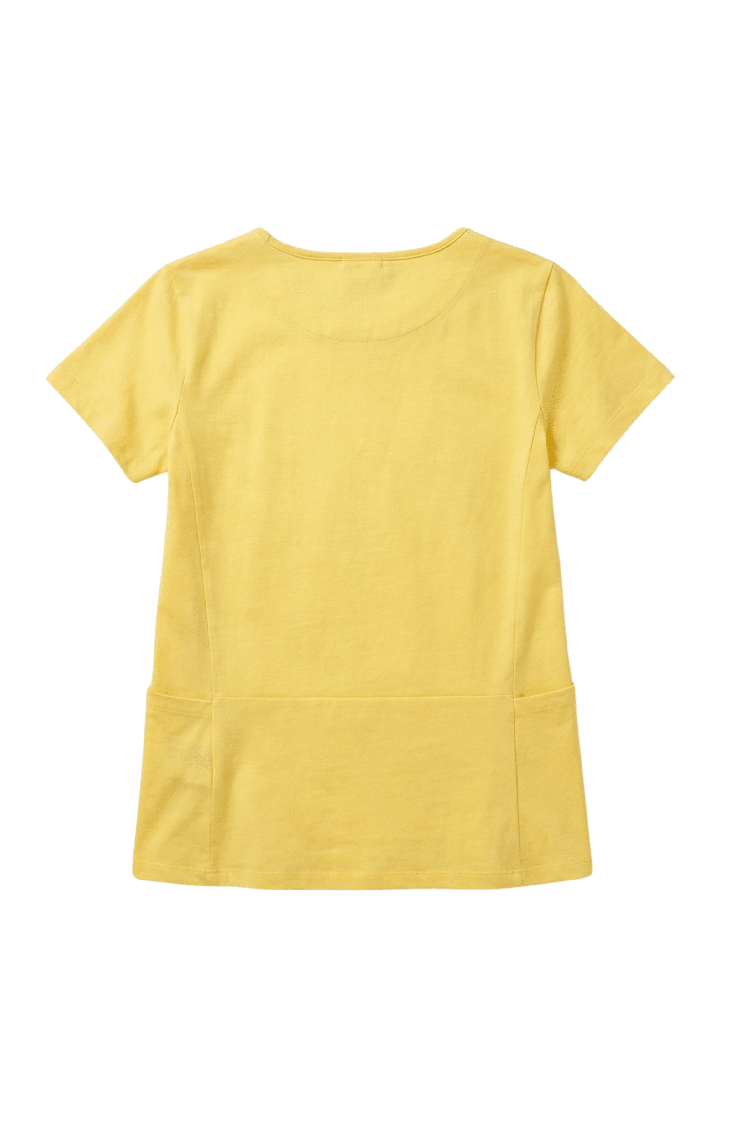 Camiseta amarilla algodon con bolsillos cuadrados Lolitas&L - lolitasyl.com