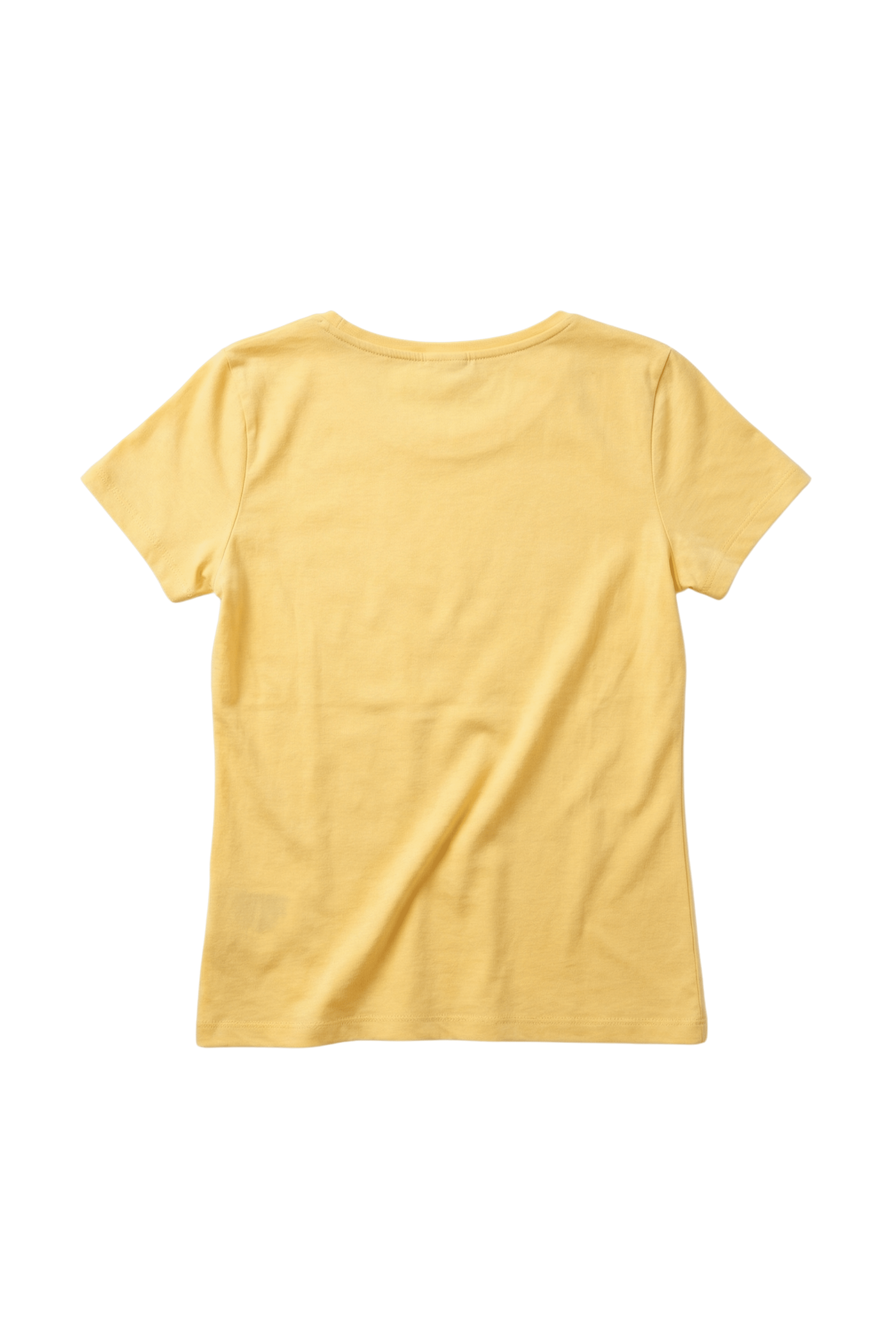 Camiseta amarilla escote redondo con flor Lolitas&L - lolitasyl.com