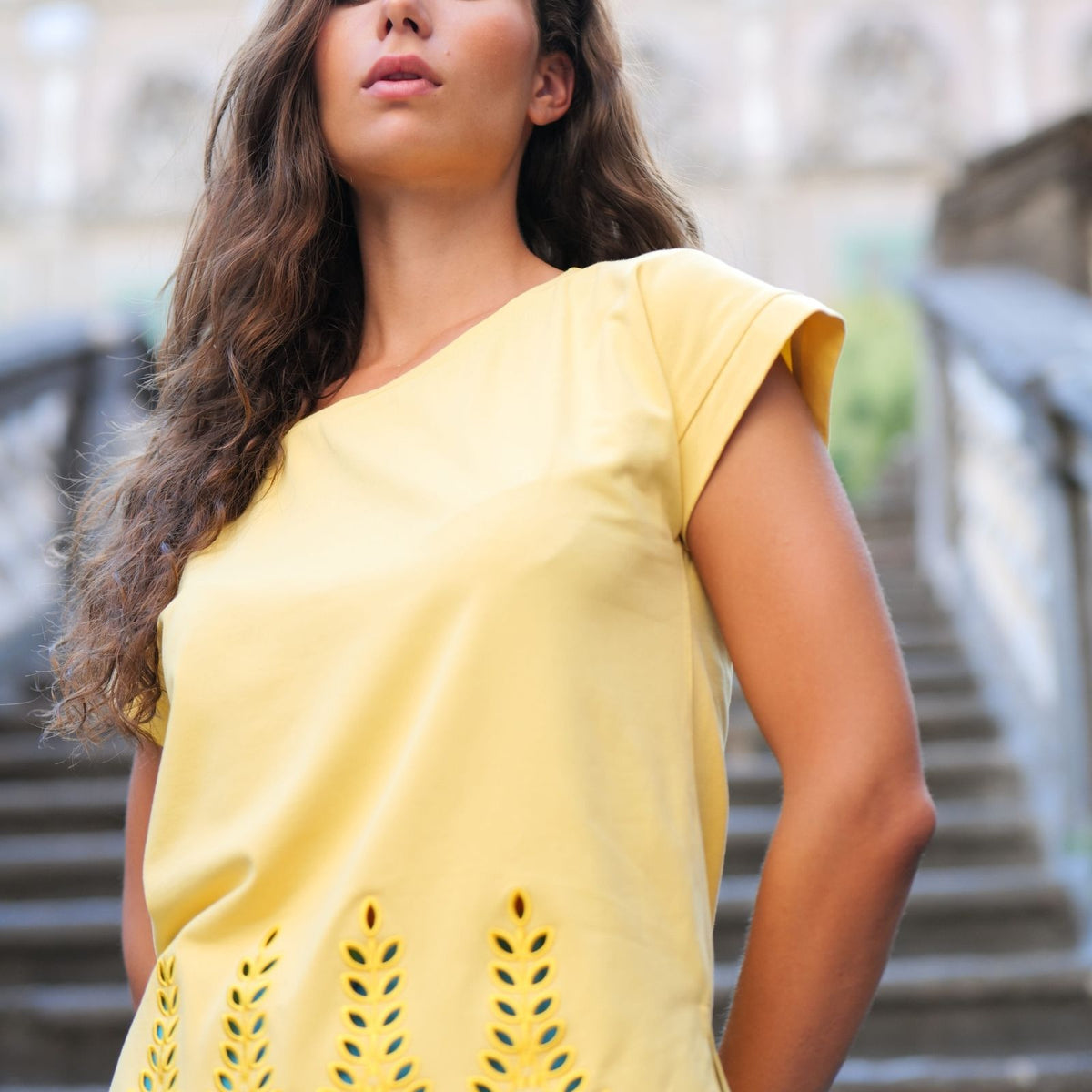 Camisa Blanca Camiseta Rayas Negra Y Amarilla Camiseta De Manga