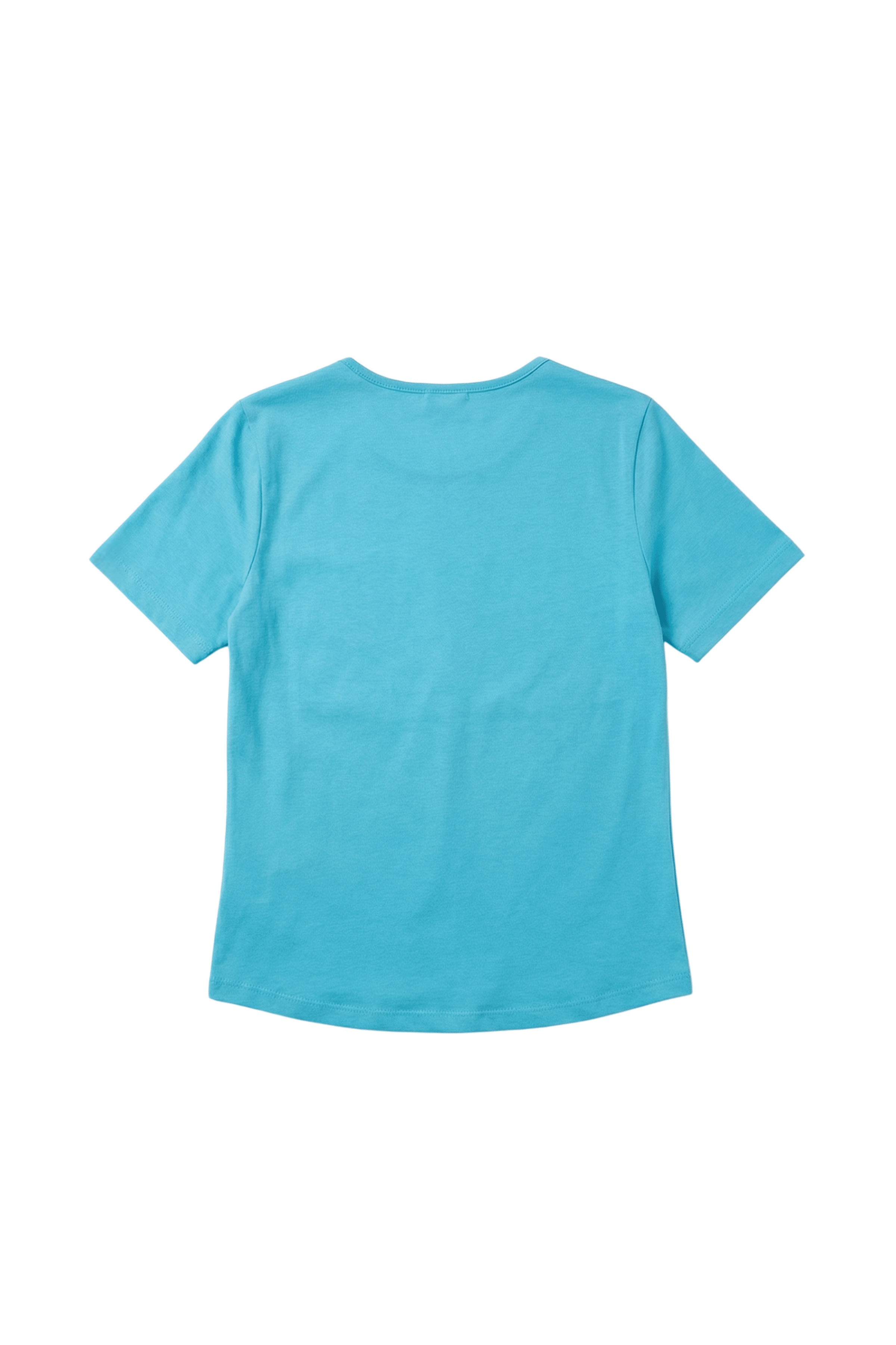 Camiseta azul turquesa lagrima con fruncido Lolitas&L - lolitasyl.com