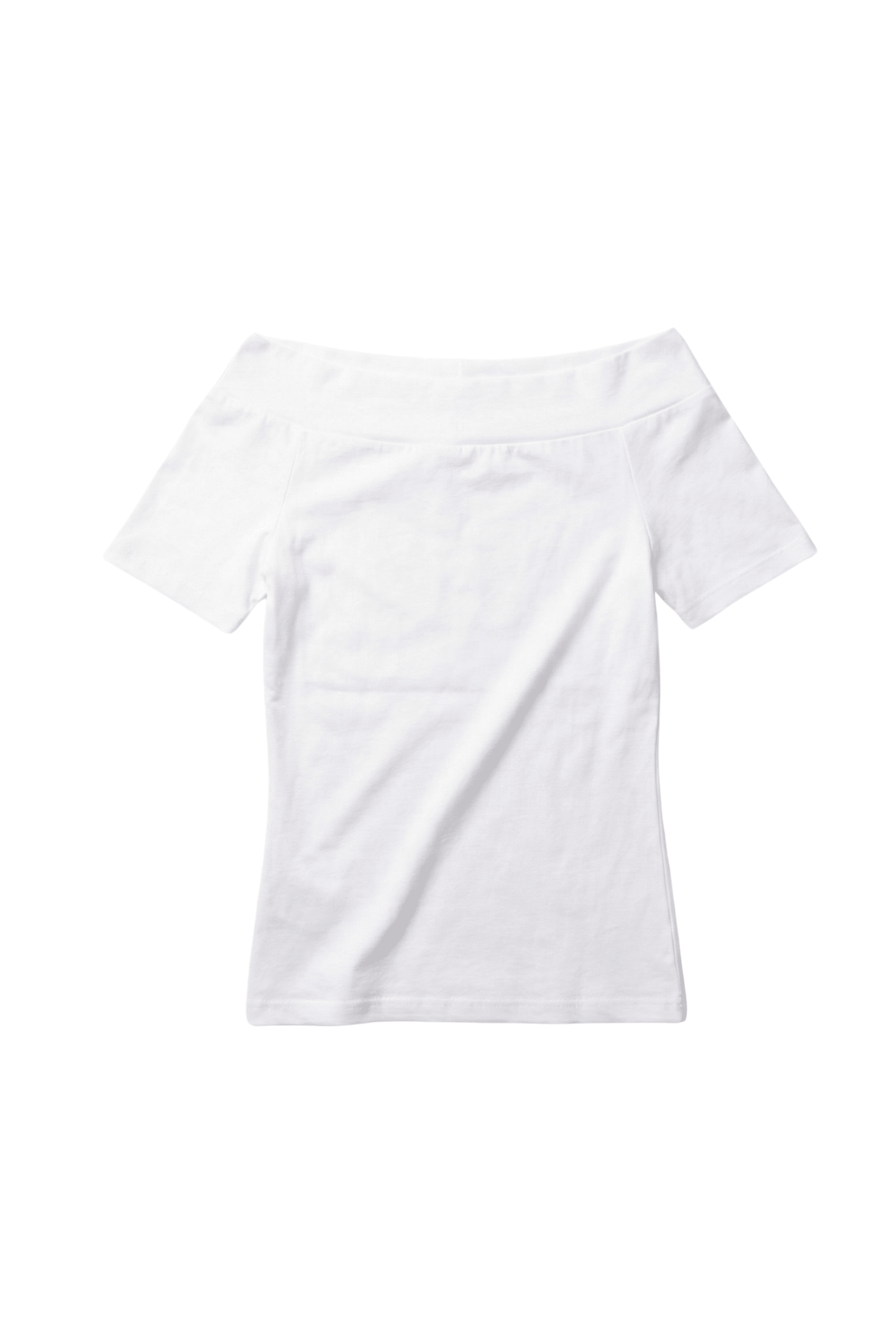 Camiseta blanca bardot Lolitas&L - lolitasyl.com