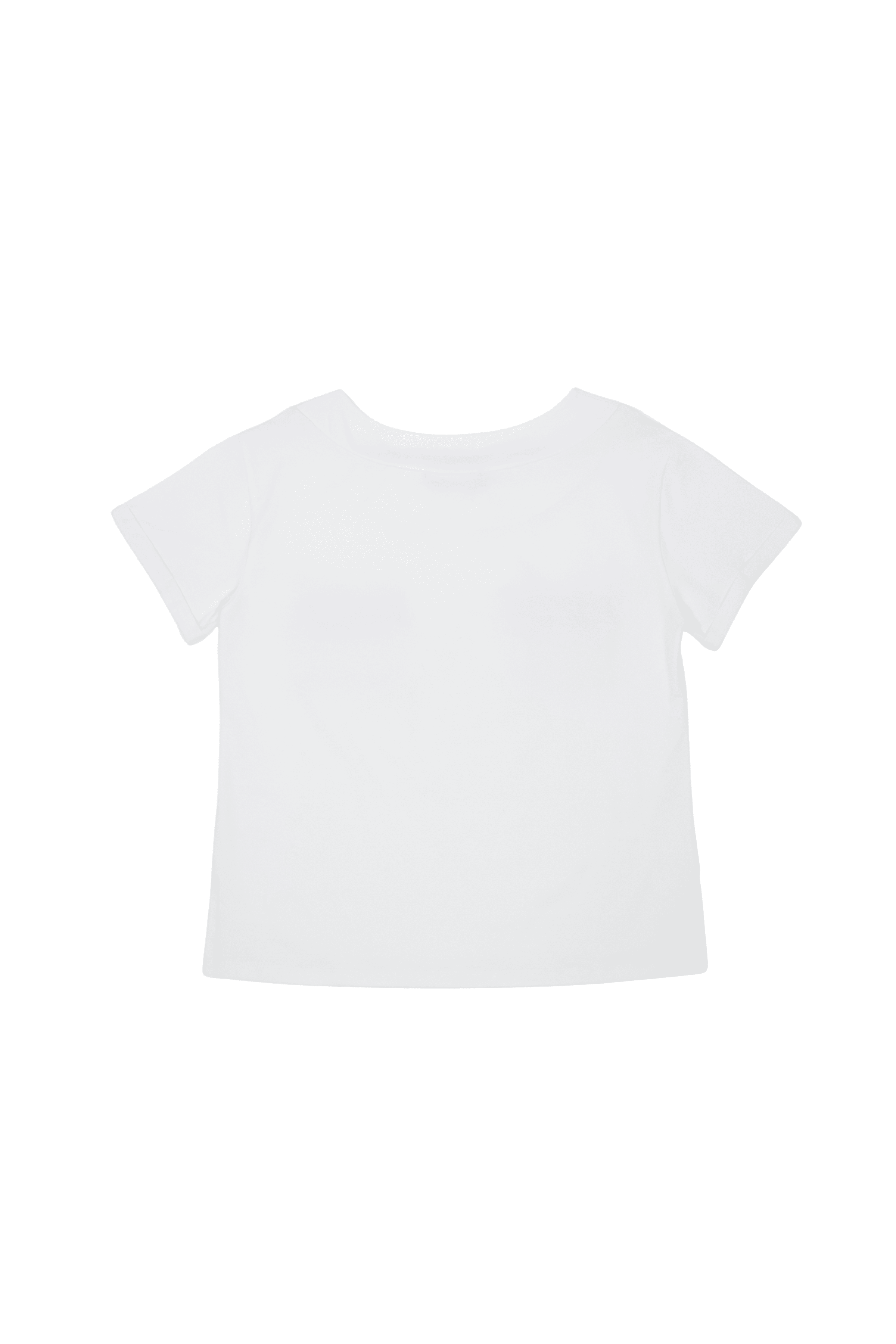 Camiseta blanca con bolsillos en el pecho Lolitas&L - lolitasyl.com