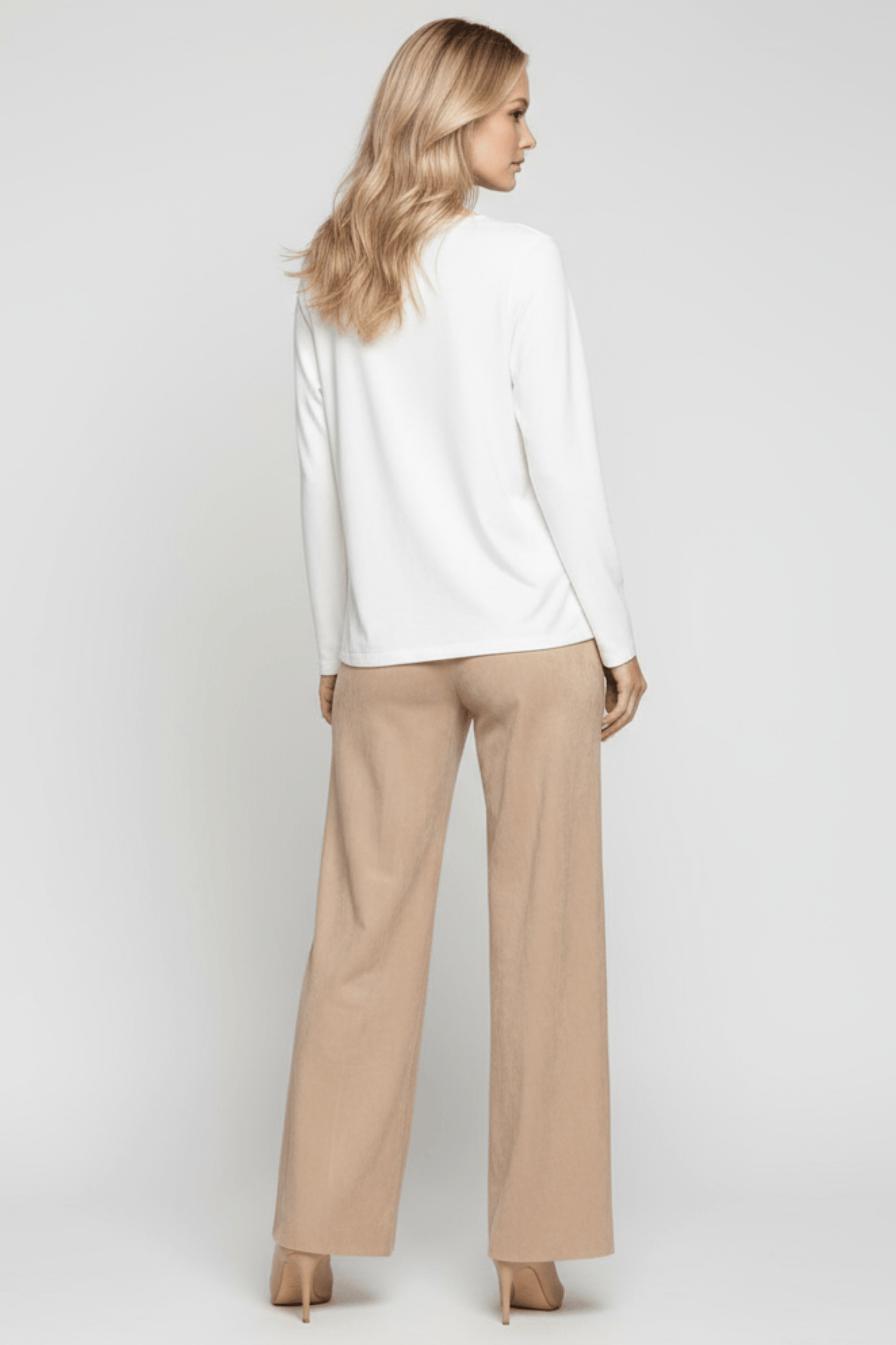 Camiseta blanca con strass multicolor manga latga Lolitas&L - lolitasyl.com