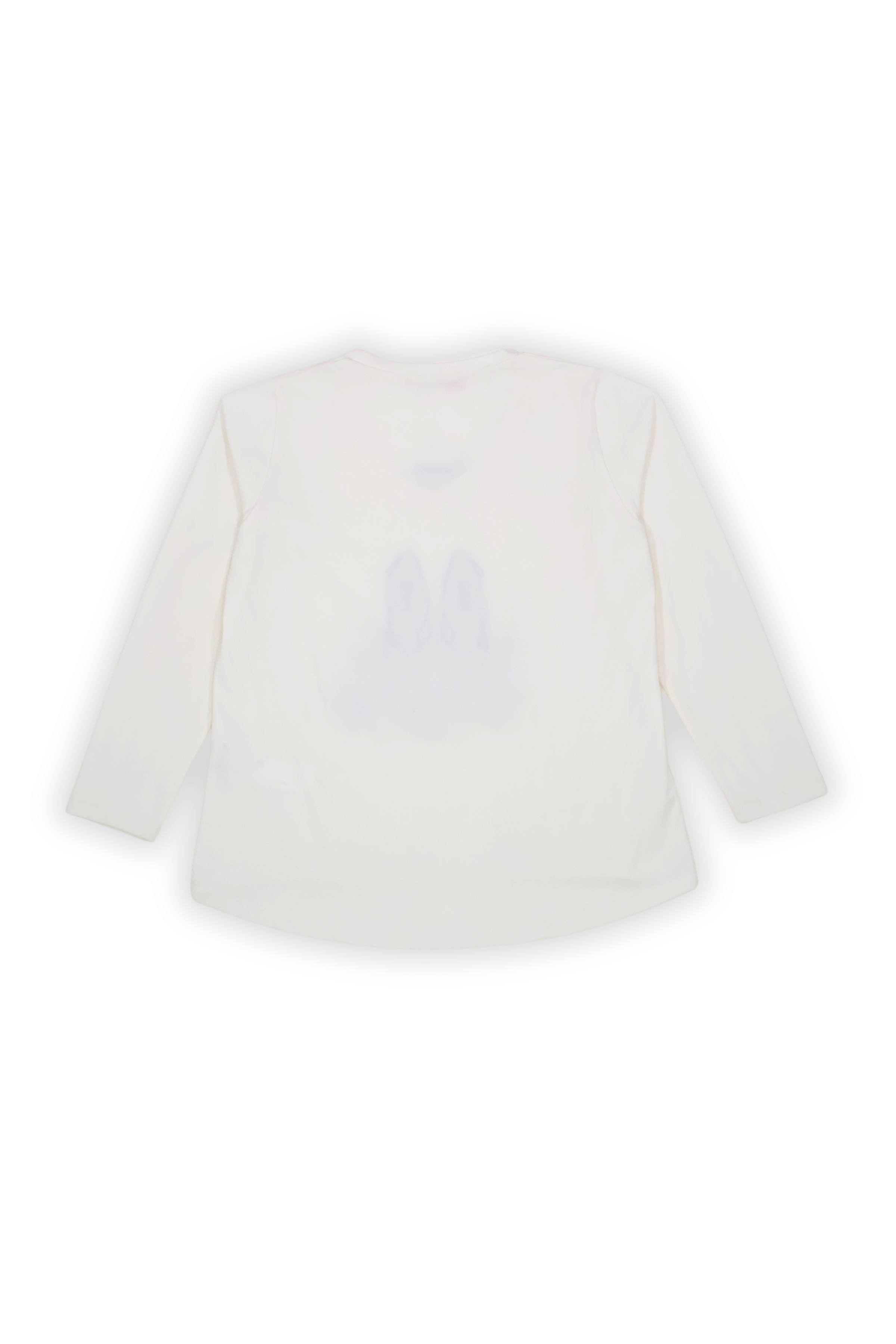 Camiseta blanca con zapatillas bordadas y lazos manga larga Lolitas&L - lolitasyl.com