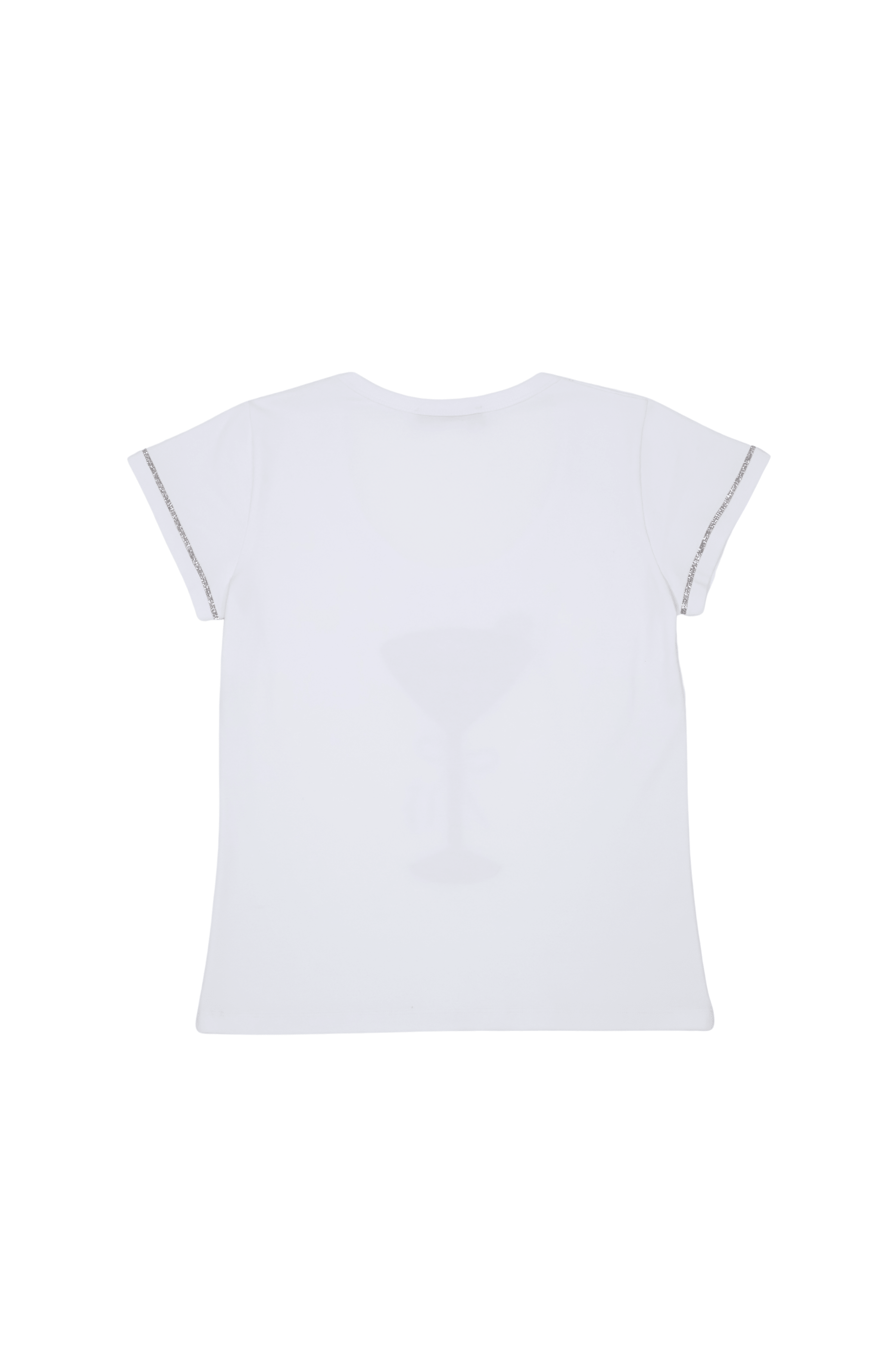 Camiseta blanca copa coctel strass Lolitas&L - lolitasyl.com