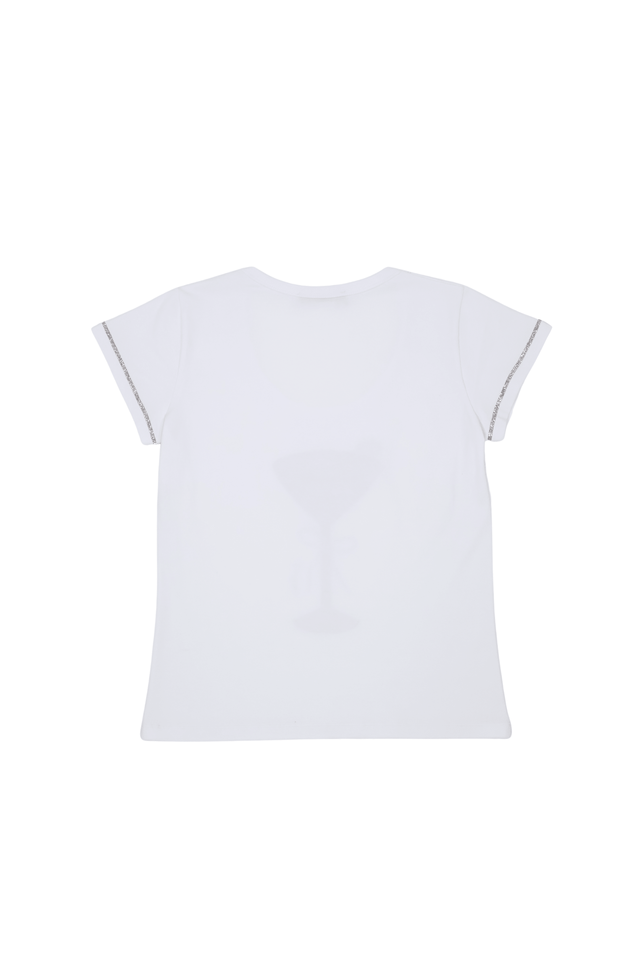Camiseta blanca copa coctel strass Lolitas&L - lolitasyl.com