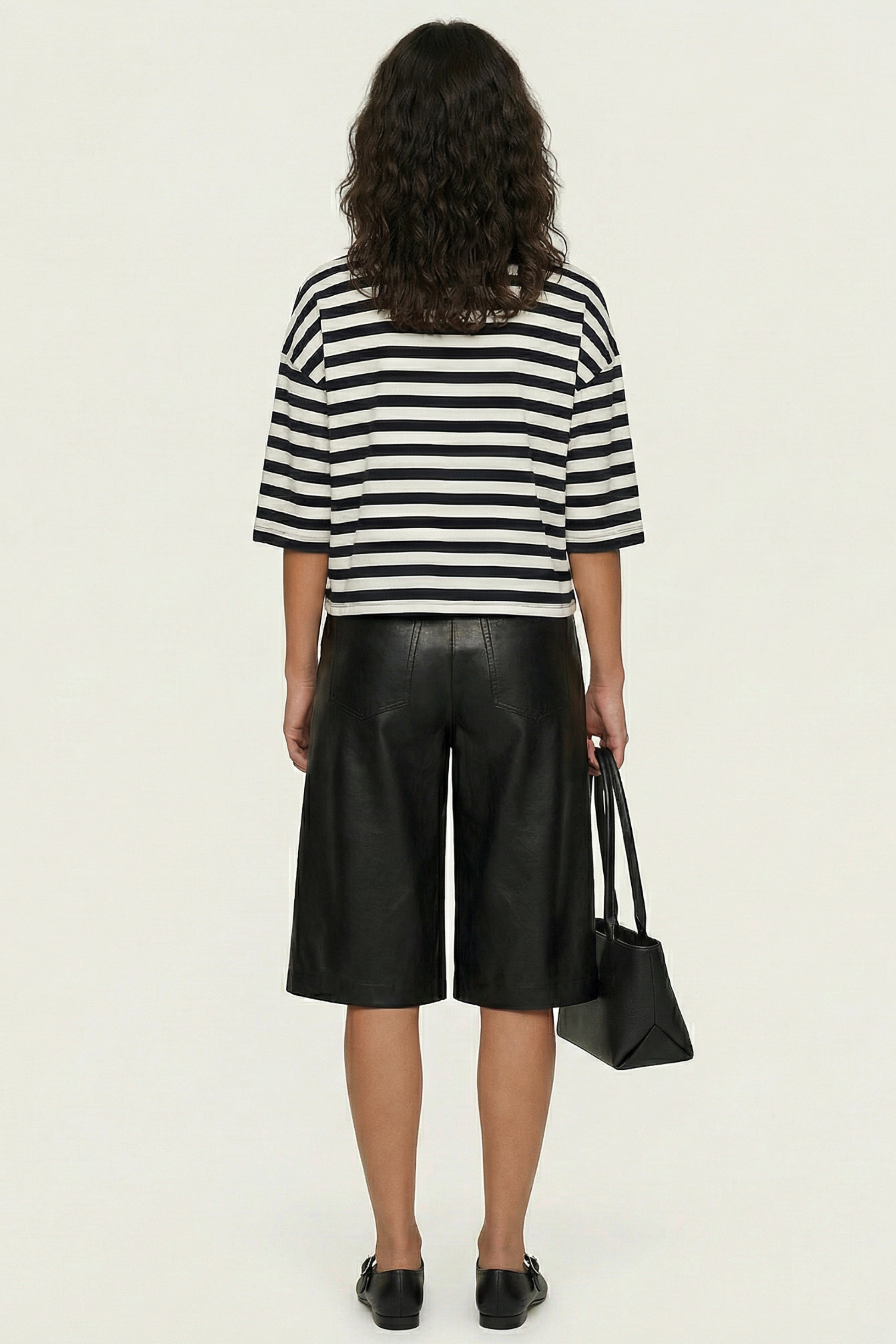 Camiseta blanca rayas con bordado perrito salchicha Lolitas&L