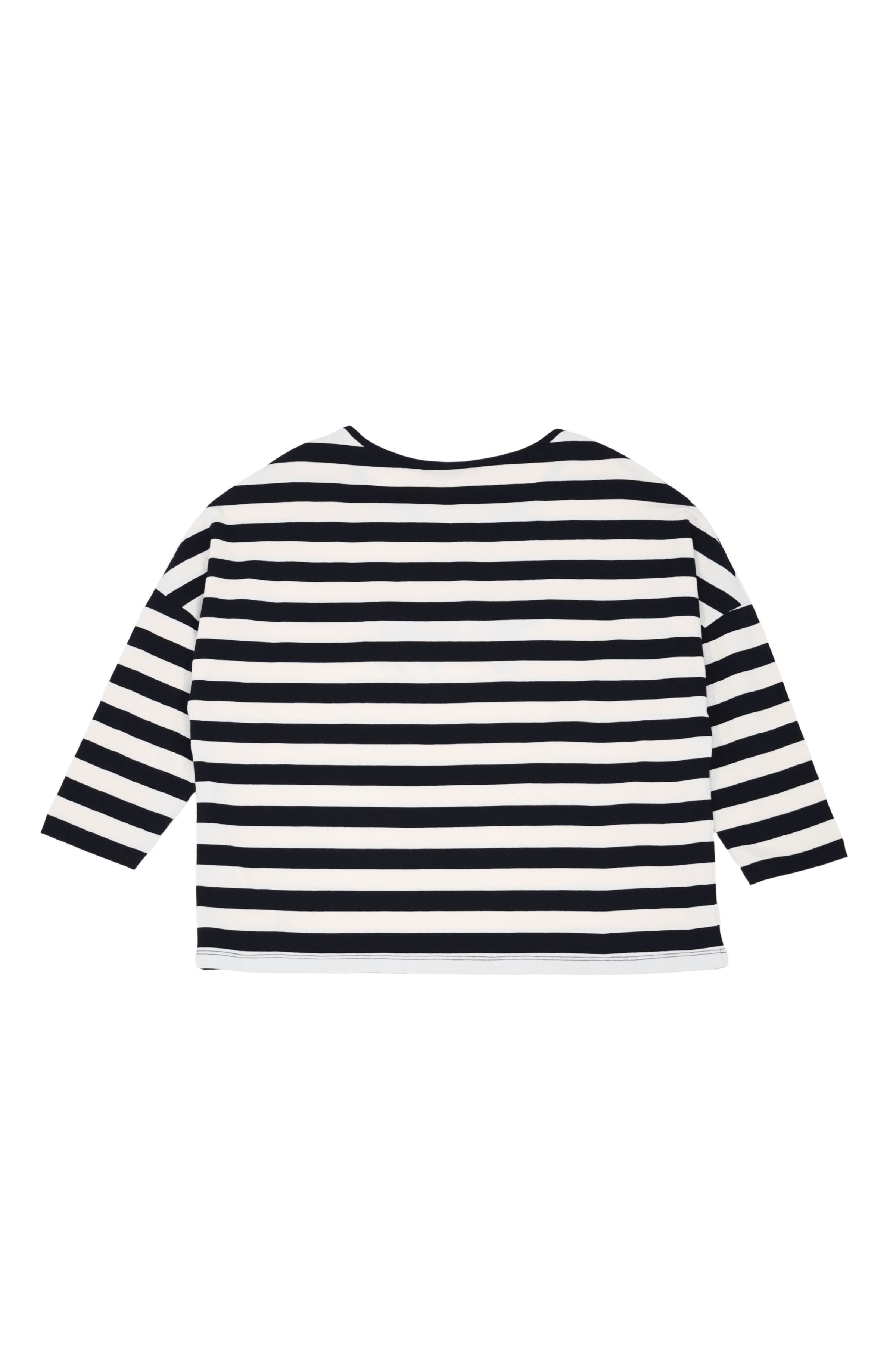 Camiseta blanca rayas con bordado perrito salchicha Lolitas&L - lolitasyl.com