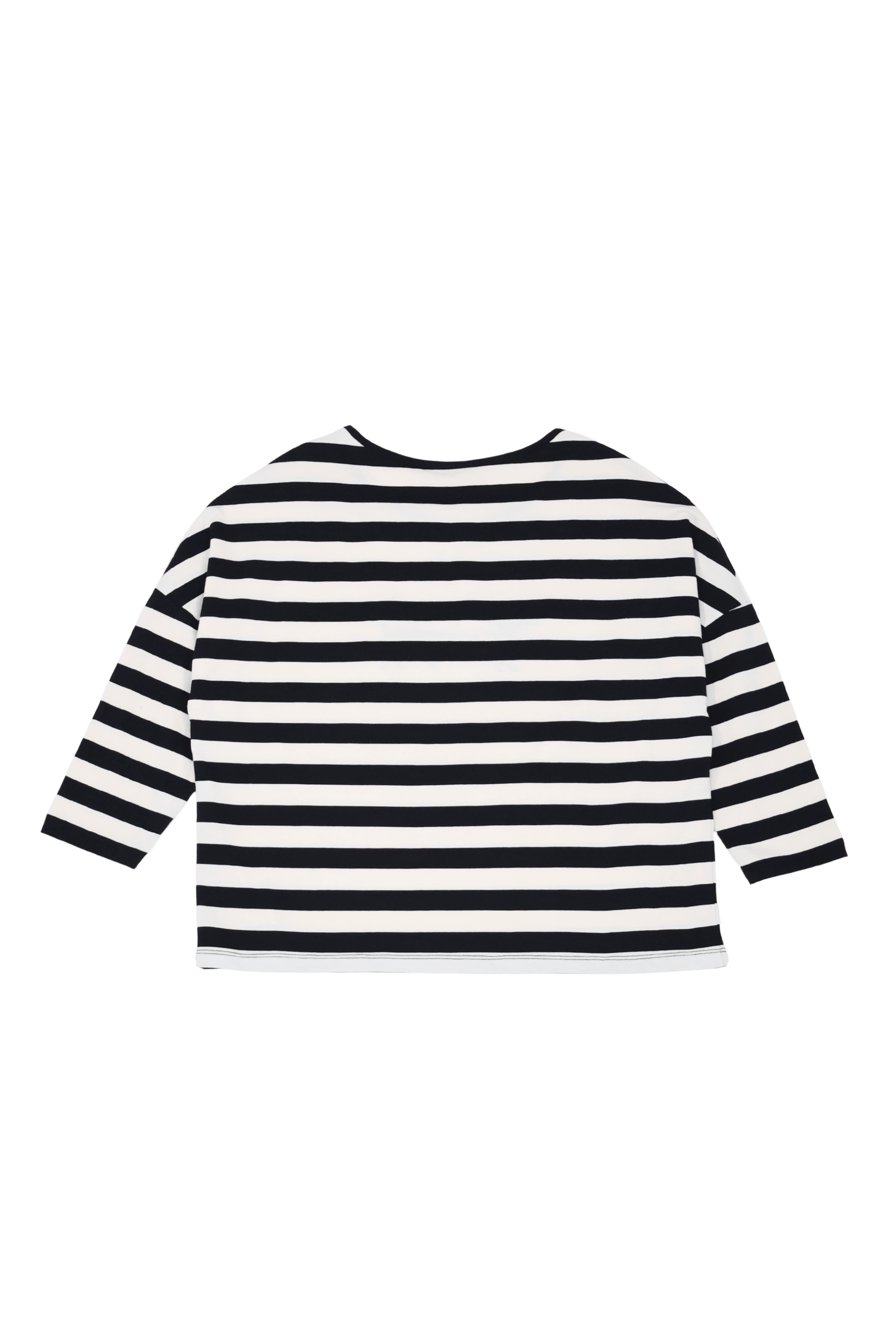 Camiseta blanca rayas con bordado perrito salchicha Lolitas&L - lolitasyl.com