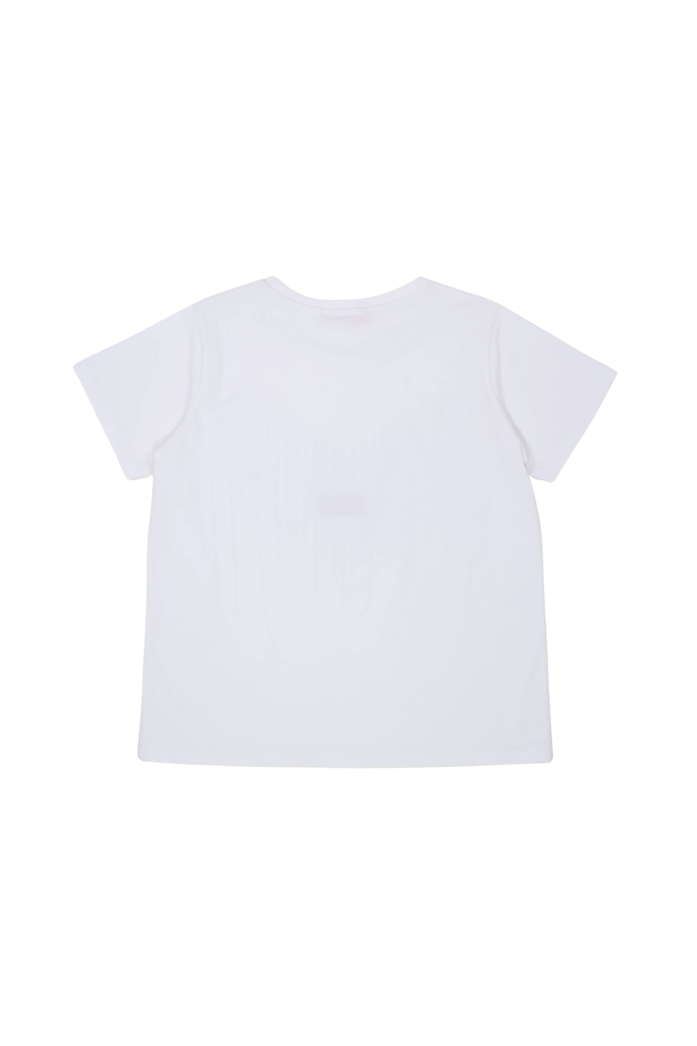 Camiseta blanca stras con logo Lolitas&L