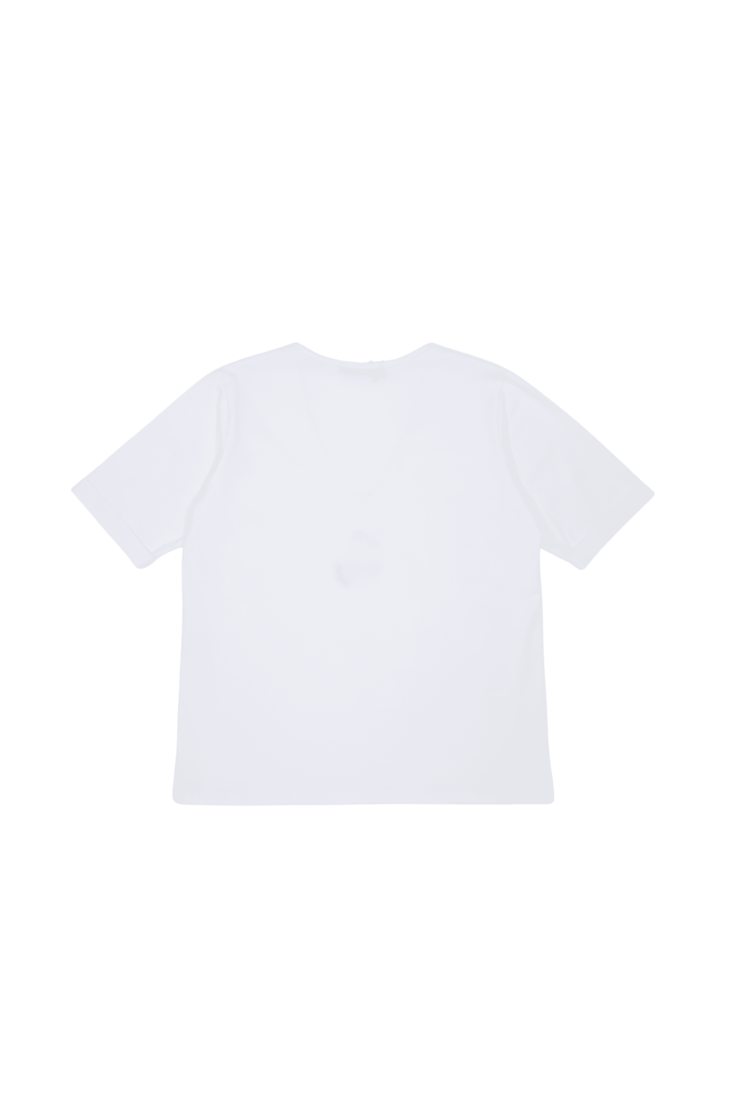 Camiseta blanca strass cerezas escote uve Lolitas&L - lolitasyl.com