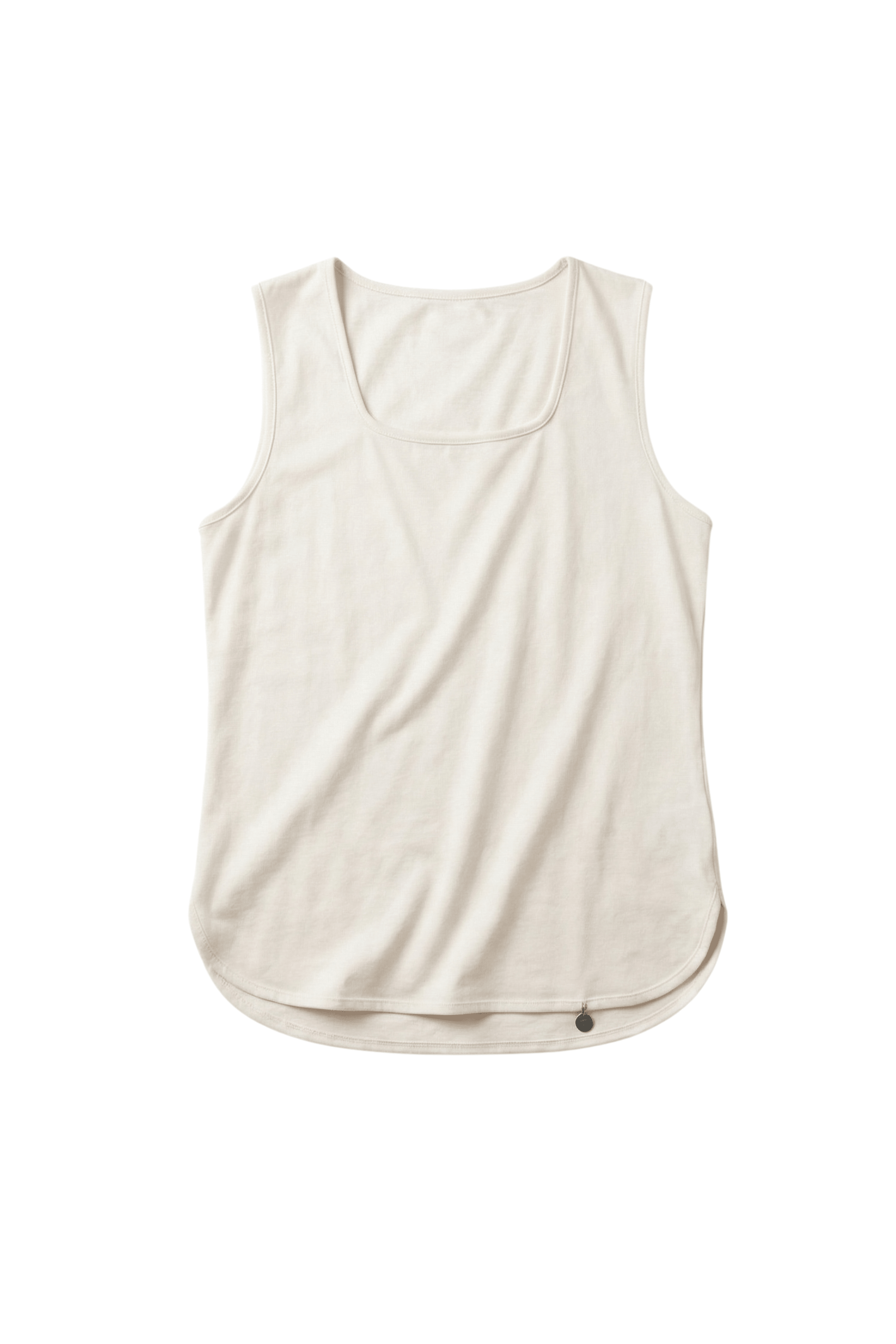 Camiseta crema basica tirantes con escote cuadrado Lolitas&L - lolitasyl.com