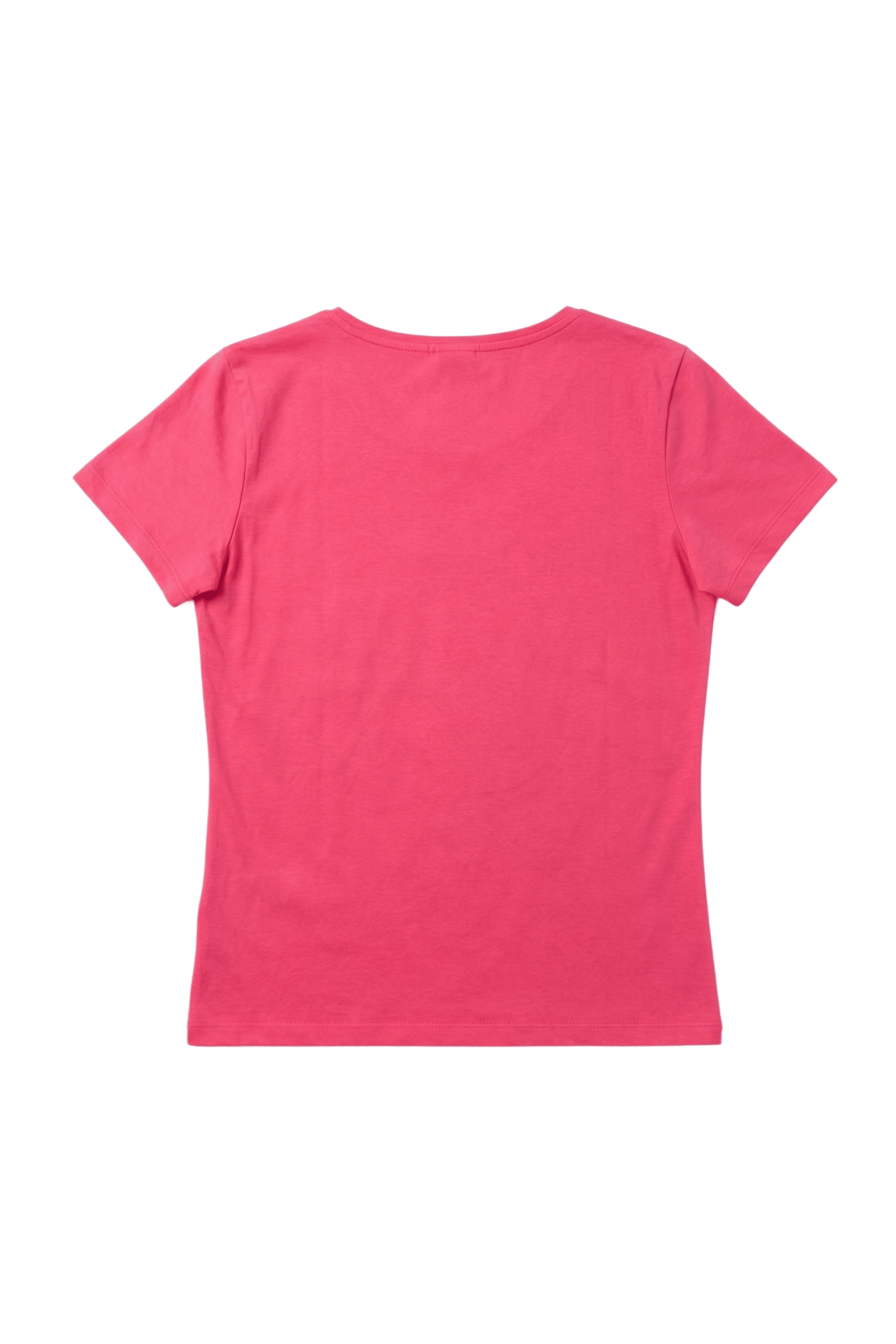 Camiseta fucsia escote redondo con flor Lolitas&L - lolitasyl.com