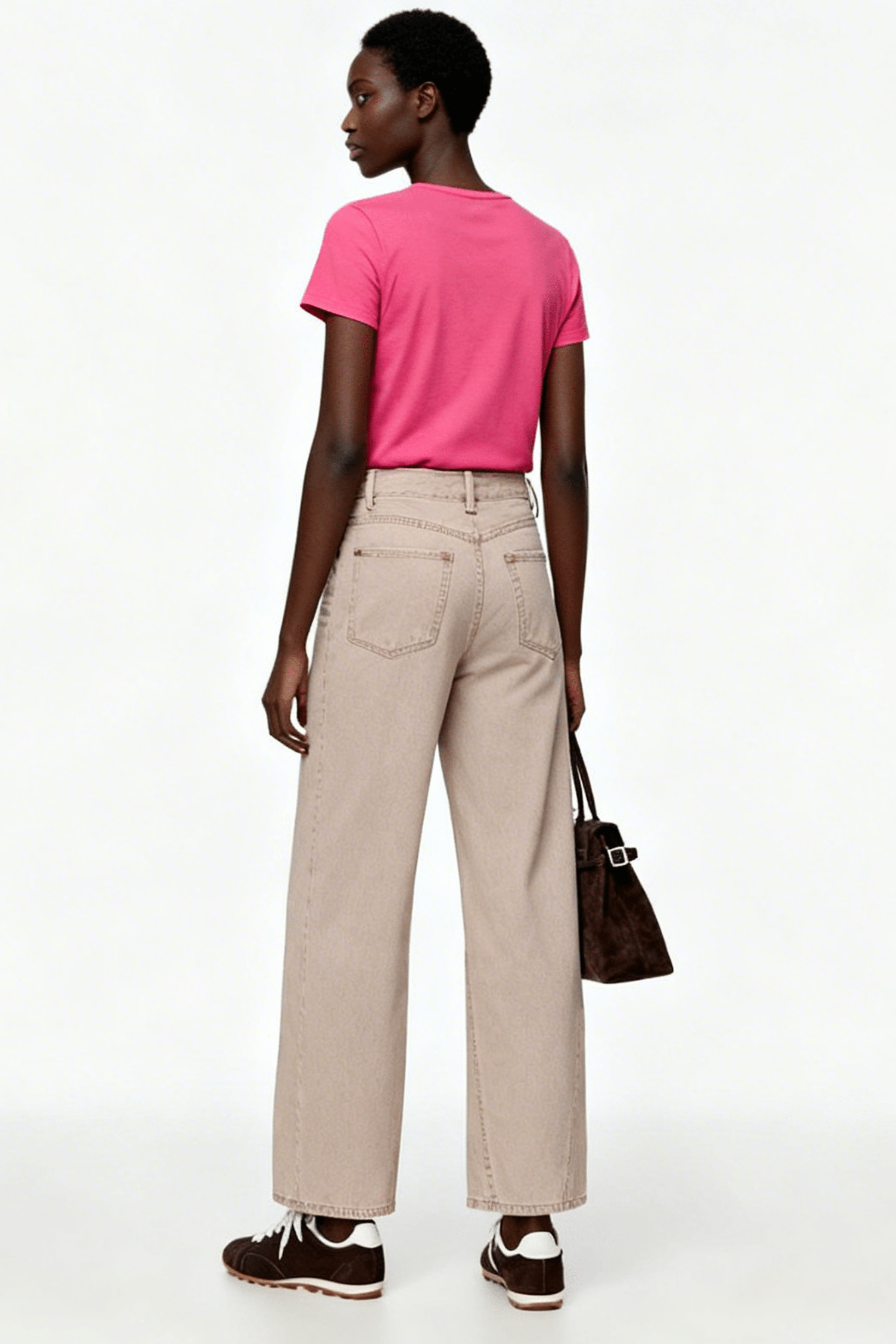 Camiseta fucsia escote redondo con flor Lolitas&L - lolitasyl.com