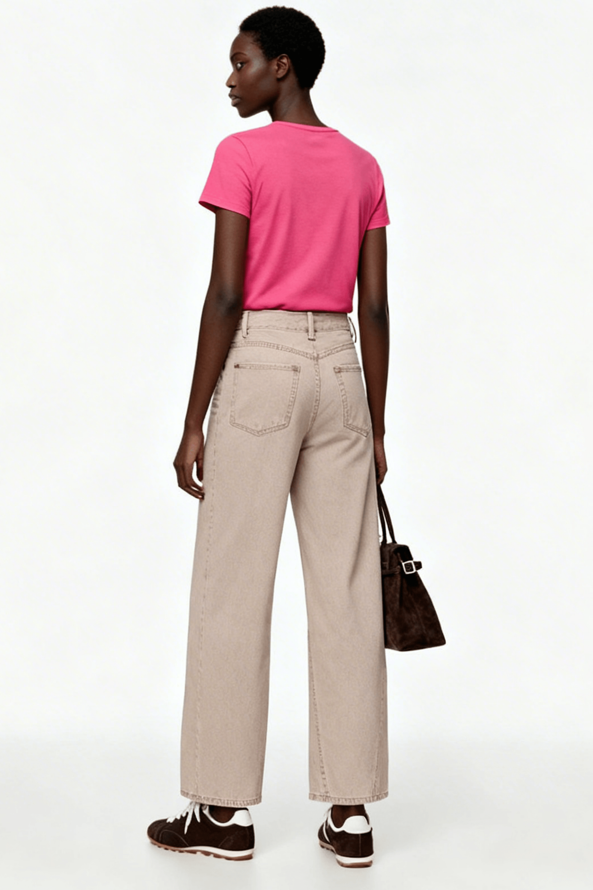 Camiseta fucsia escote redondo con flor Lolitas&L - lolitasyl.com