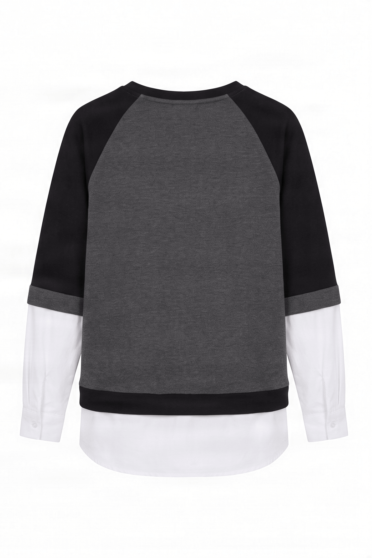 Camiseta gris antracita manga raglan camisera perro bordado Lolitas&L - lolitasyl.com
