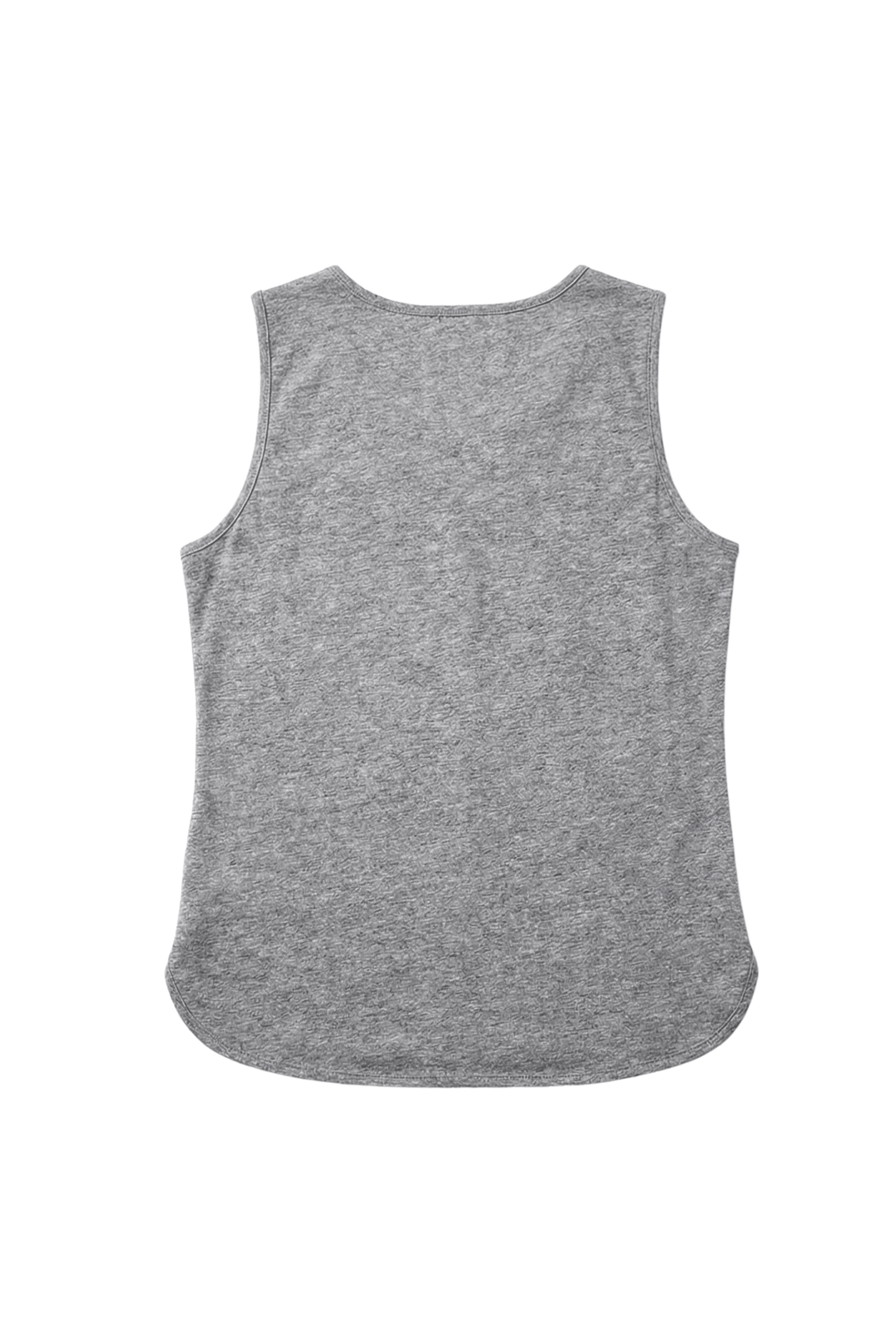 Camiseta gris basica tirantes con escote cuadrado Lolitas&L - lolitasyl.com