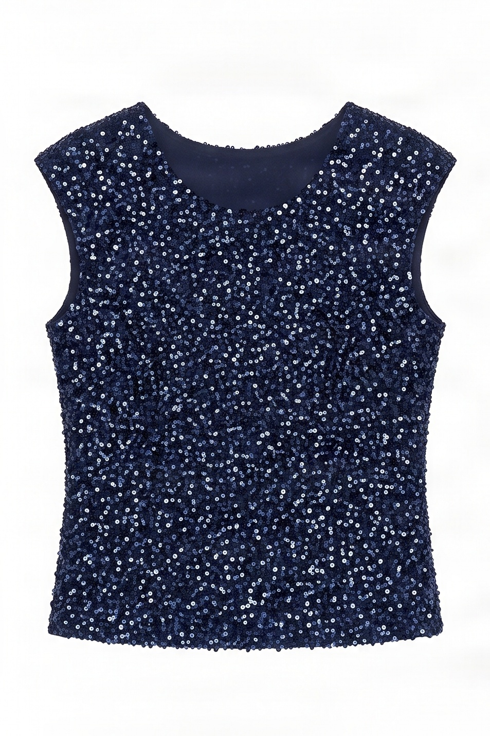 Camiseta lentejuelas azul mini manga Lolitas&L