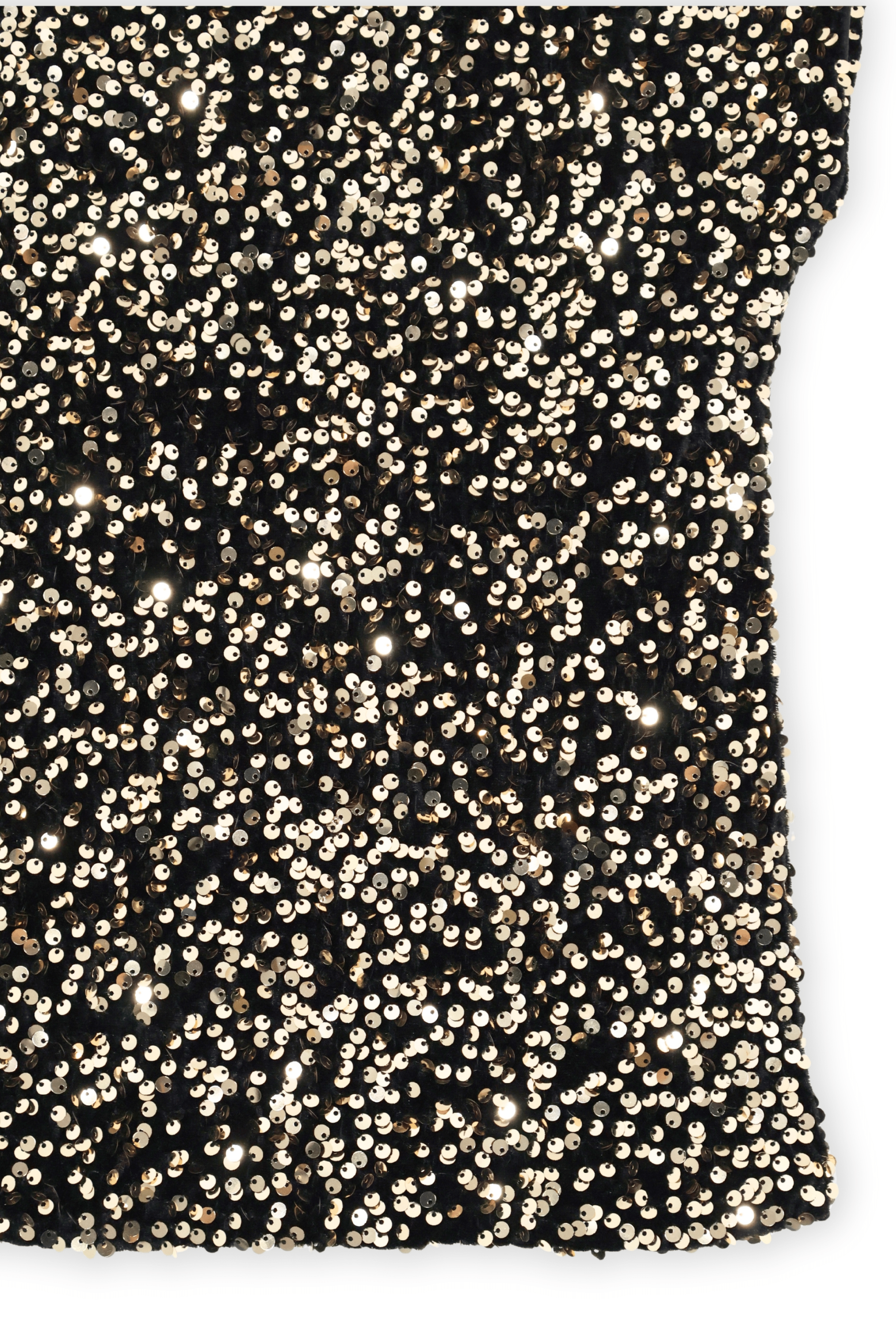 Camiseta lentejuelas ocre mini manga Lolitas&L - lolitasyl.com