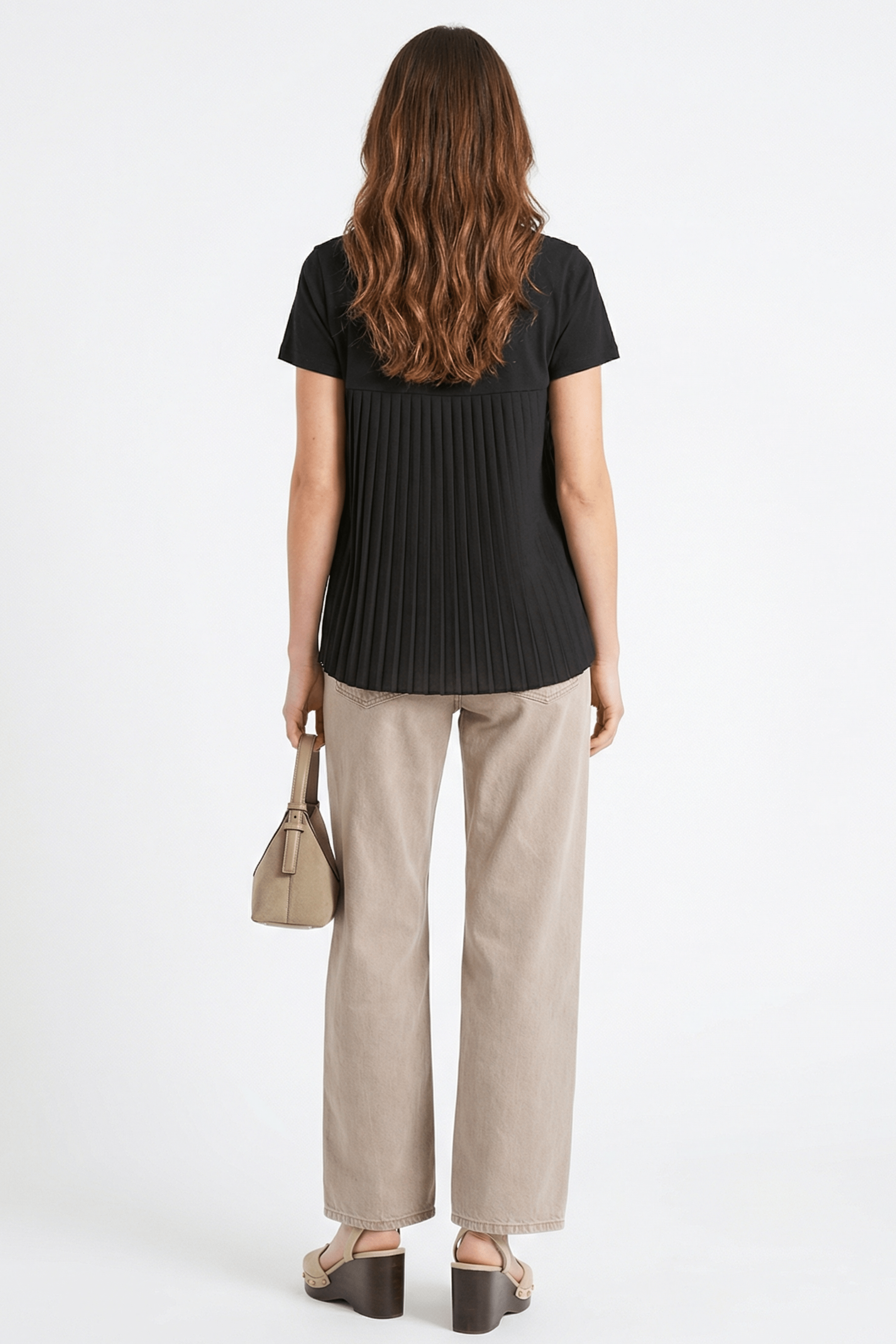 Camiseta negra bordado oasis beige LolitasyL - lolitasyl.com