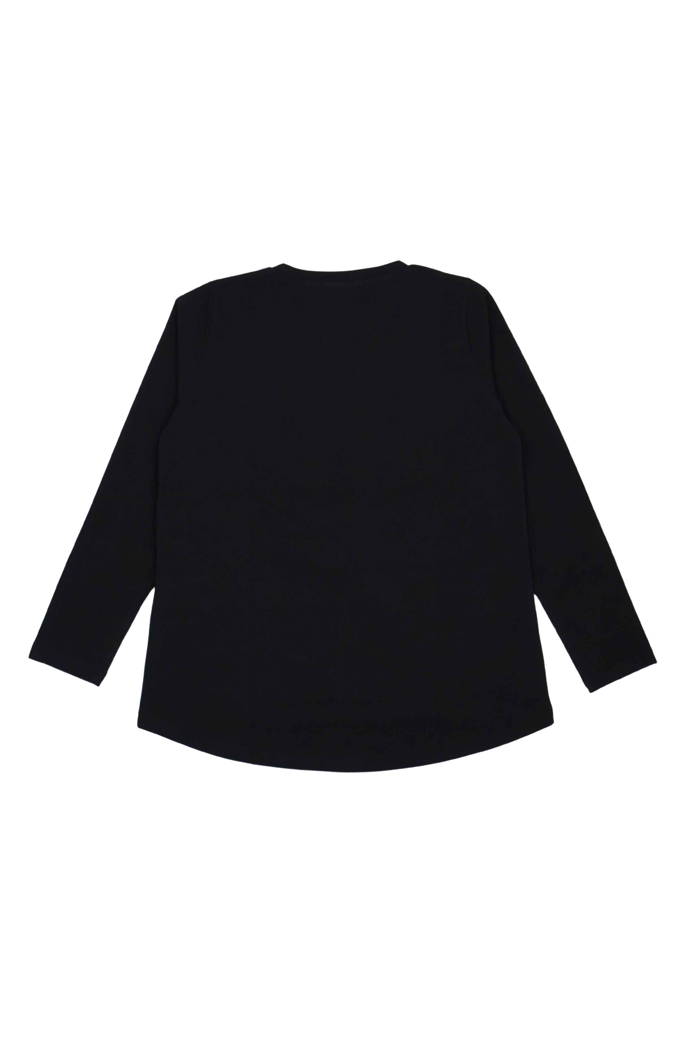 Camiseta negra con zapatillas bordadas y lazos manga larga Lolitas&L - lolitasyl.com