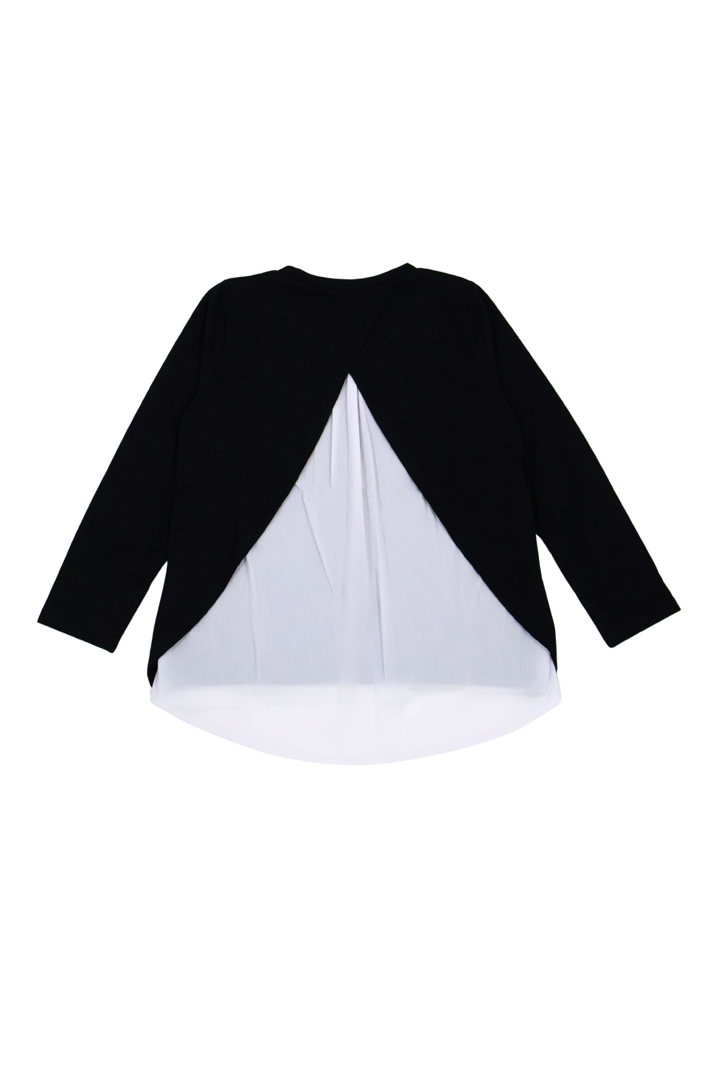 Camiseta negra con girafa strass de manga larga Lolitas&L