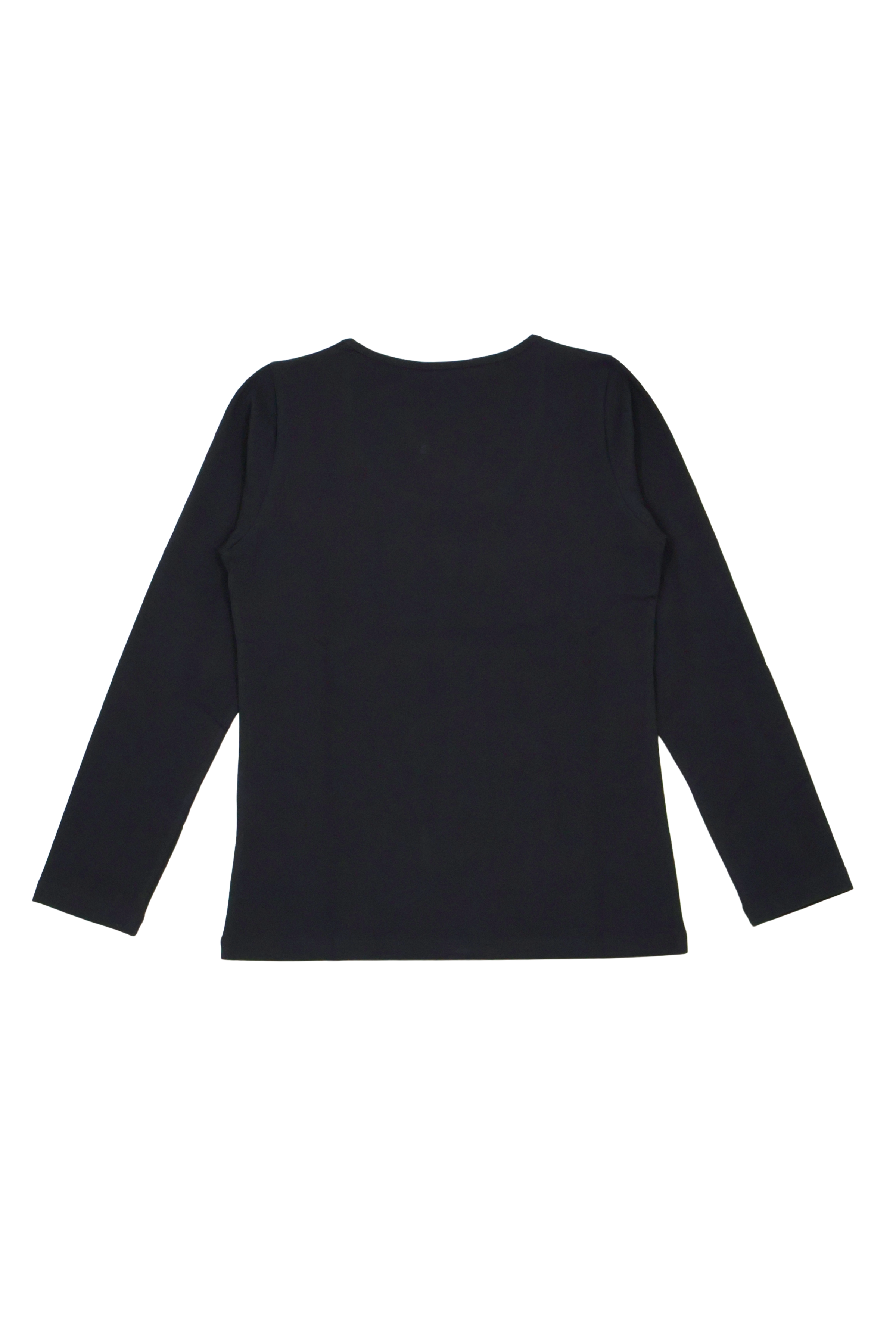 Camiseta negra con strass multicolor manga larga Lolitas&L