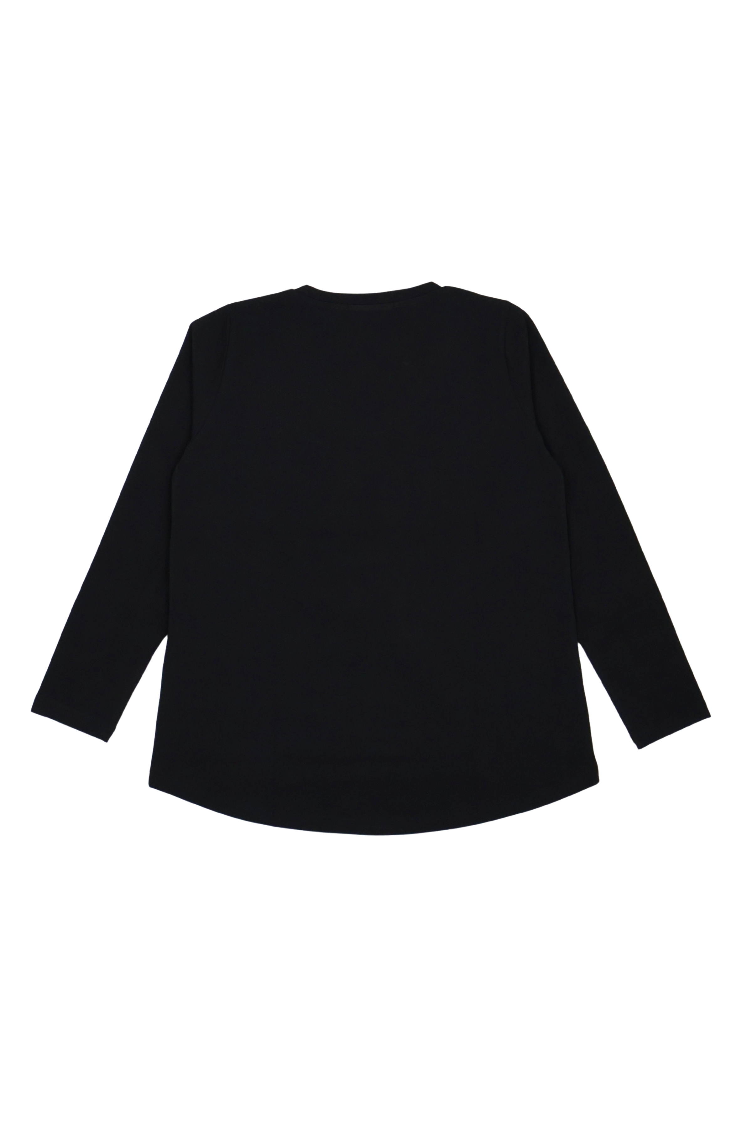 Camiseta negra con zapatillas bordadas y lazos manga larga Lolitas&L