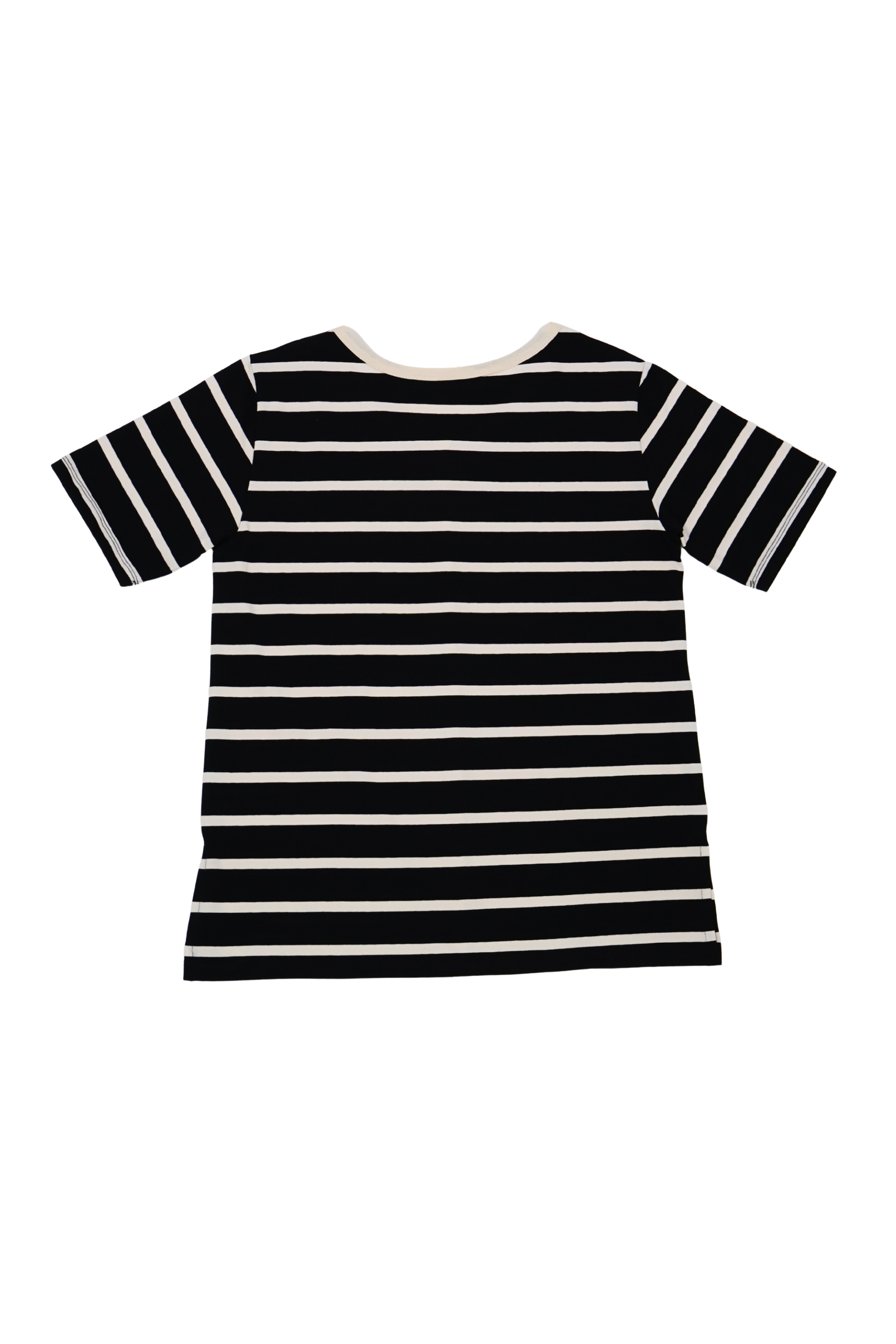 Camiseta de rayas abnotonada de manga corta Lolitas&L