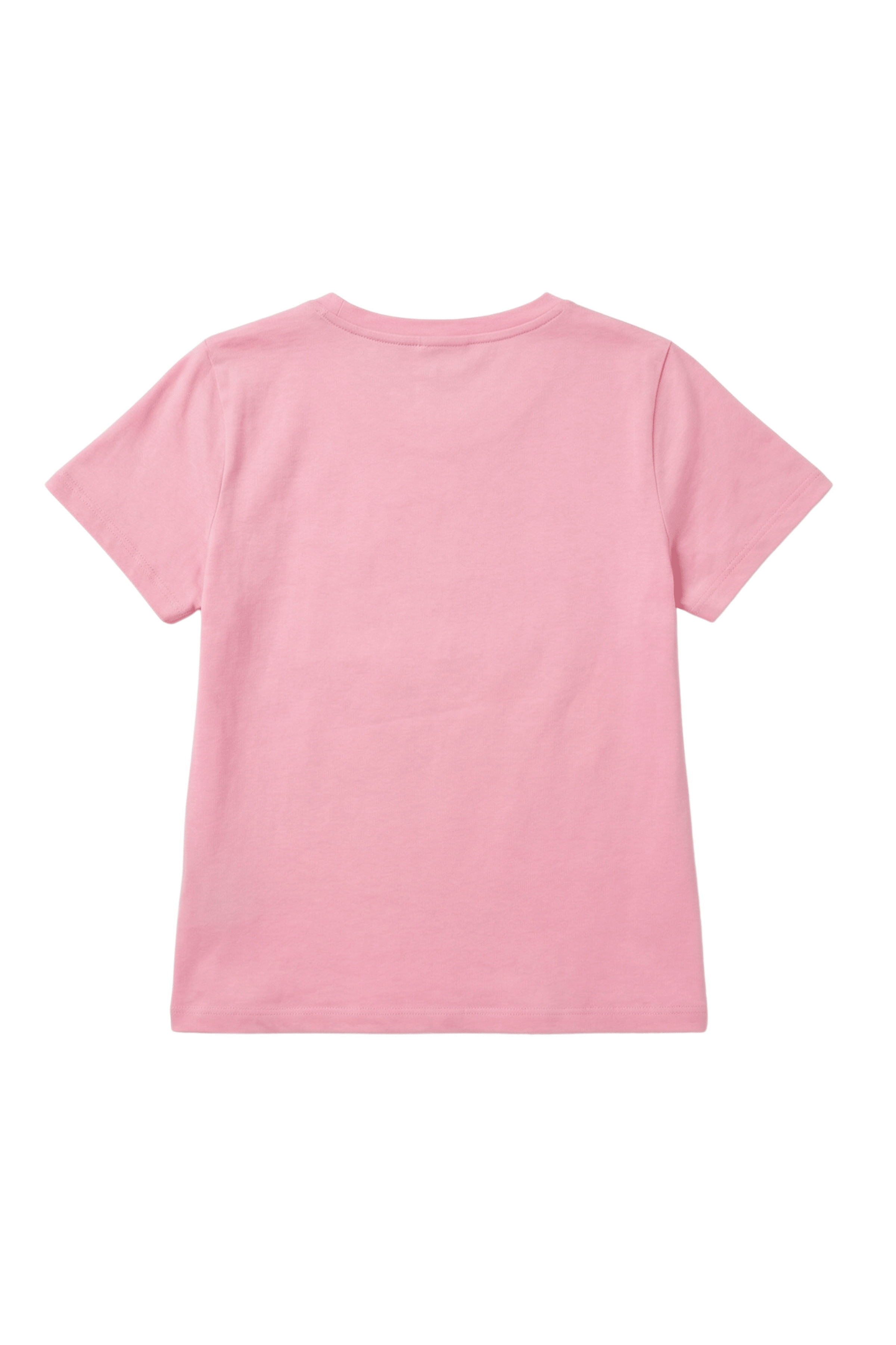 Camiseta rosa bordado flores al tono manga corta Lolitas&L - lolitasyl.com