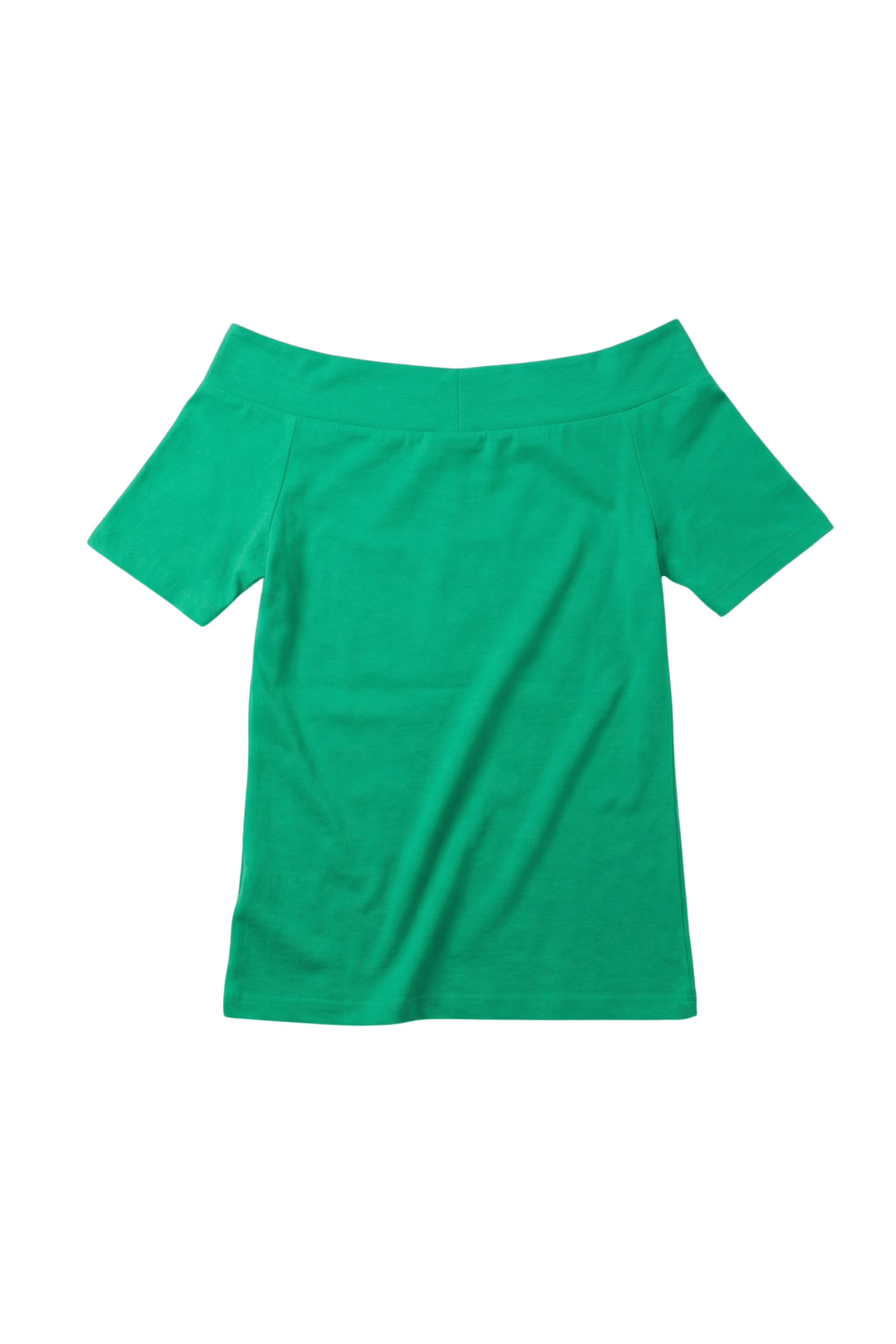Camiseta verde bardot Lolitas&L - lolitasyl.com