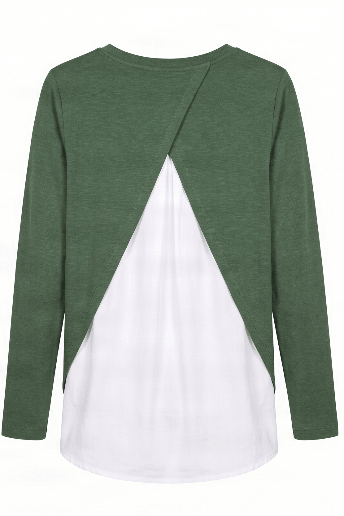 Camiseta verde con girafa strass de manga larga Lolitas&L - lolitasyl.com