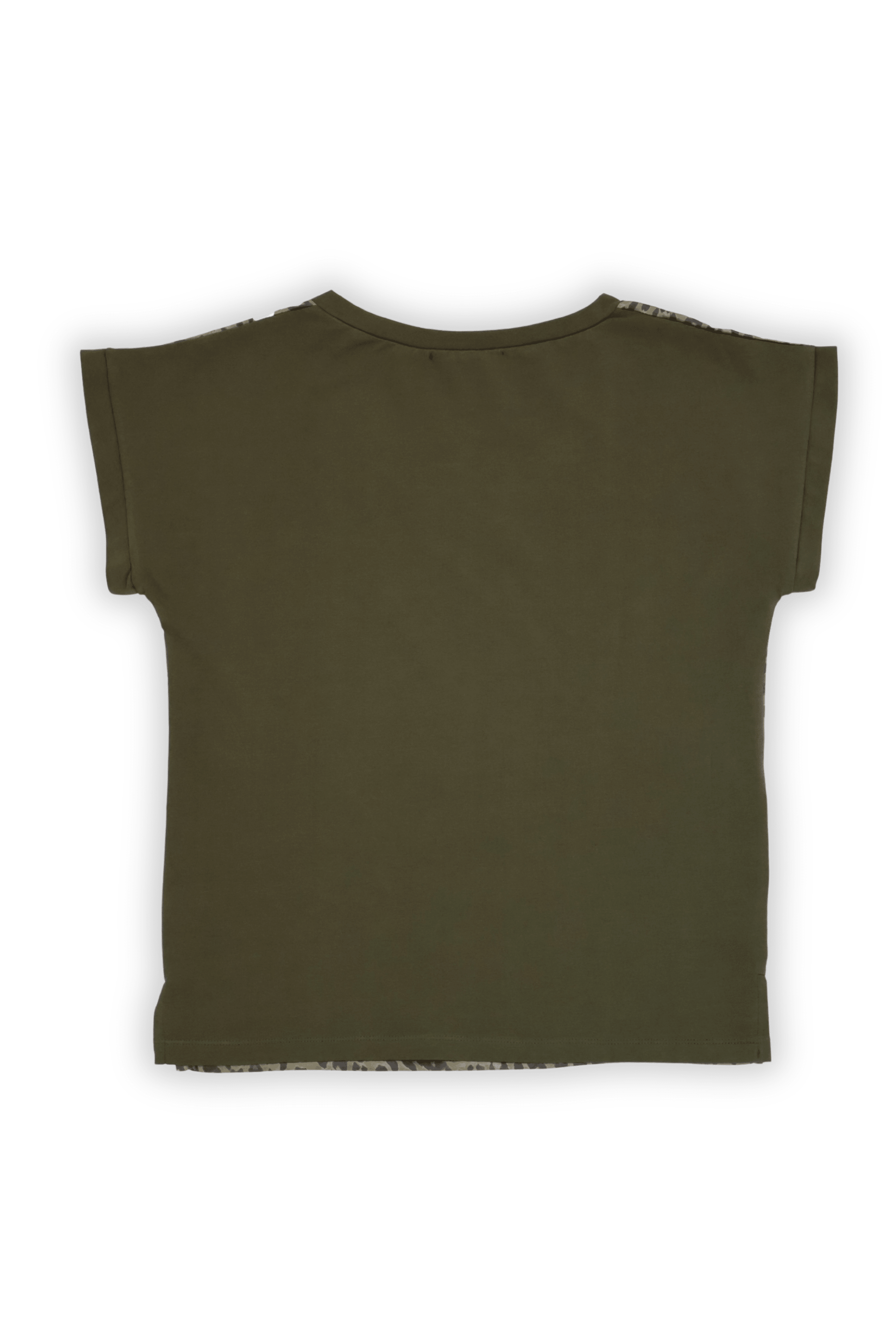Camiseta verde militar estampado animal print Lolitas&L - lolitasyl.com