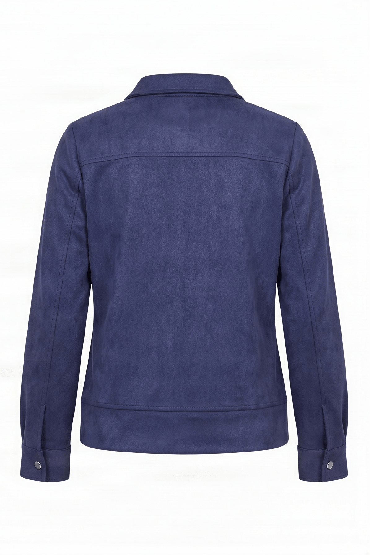 Chaqueta azul marino antelina con automaticos Lolitas&L - lolitasyl.com