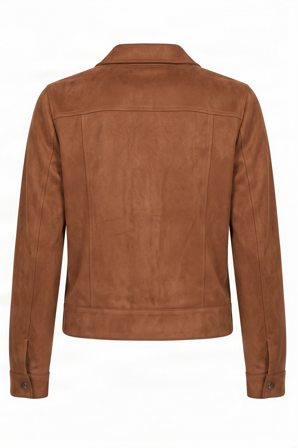 Chaqueta camel antelina con automaticos Lolitas&L