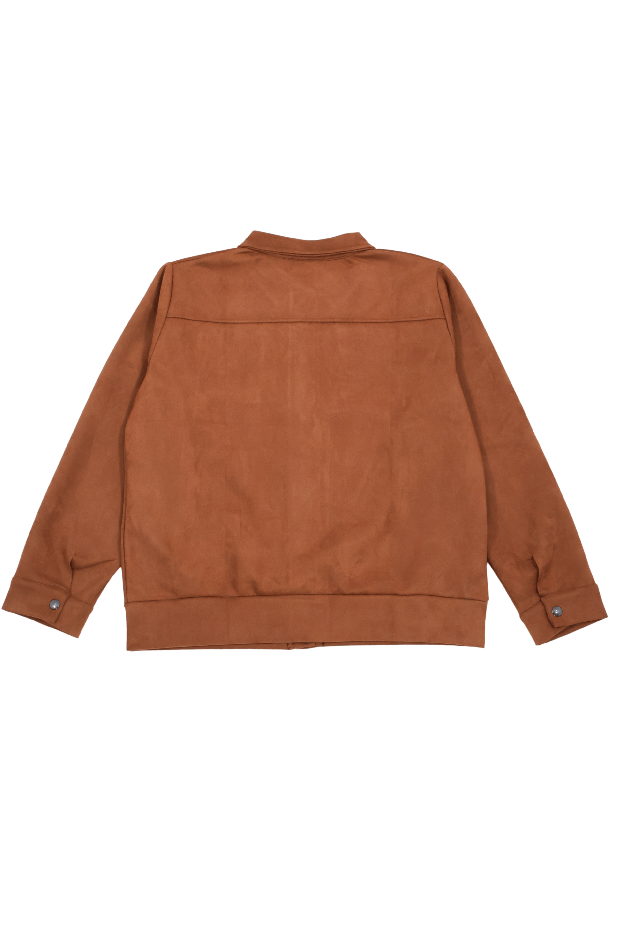 Chaqueta camel antelina con automaticos Lolitas&L - lolitasyl.com