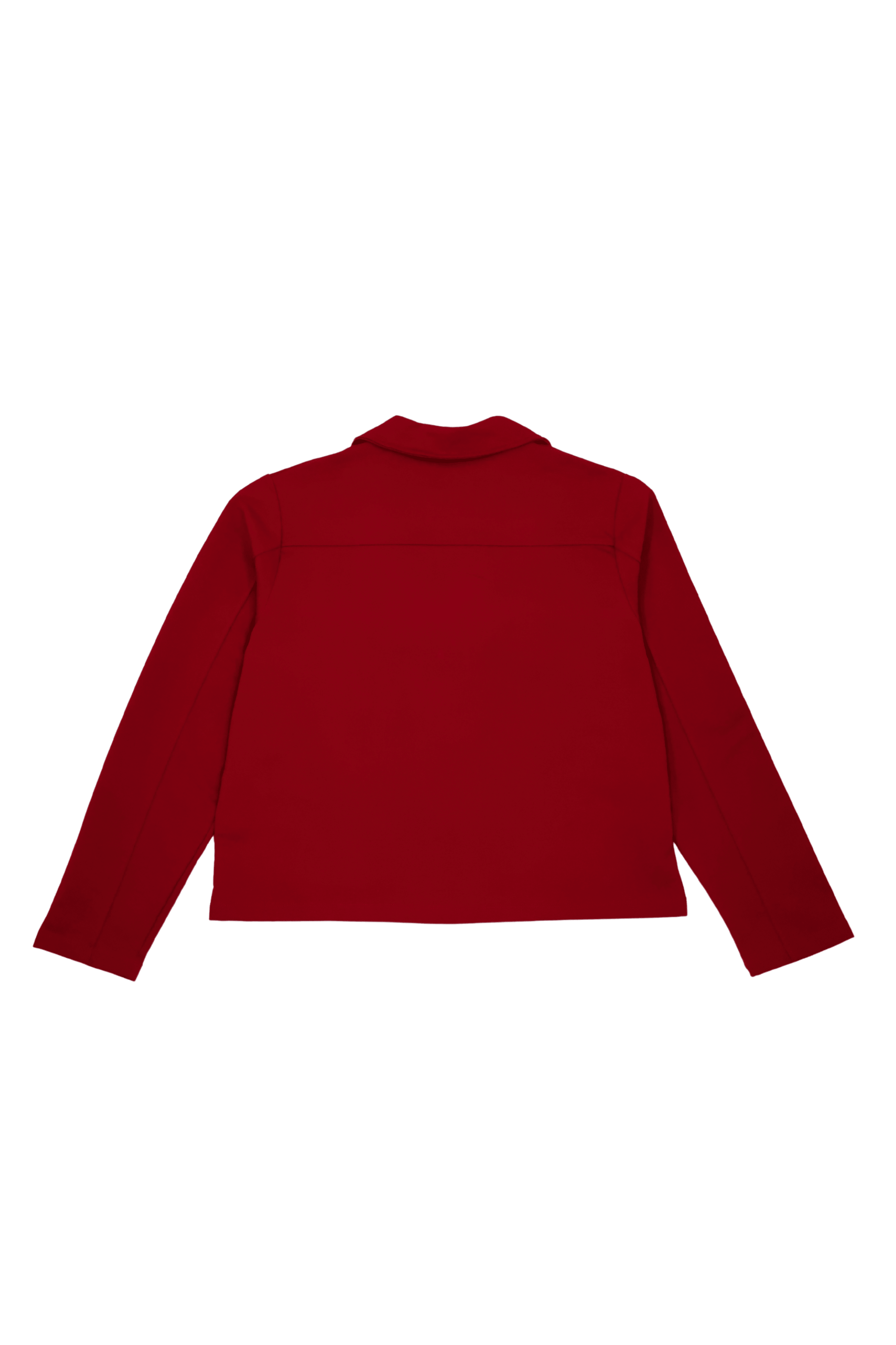 Chaqueta granate solapas con botones y tira de strass Lolitas&L - lolitasyl.com