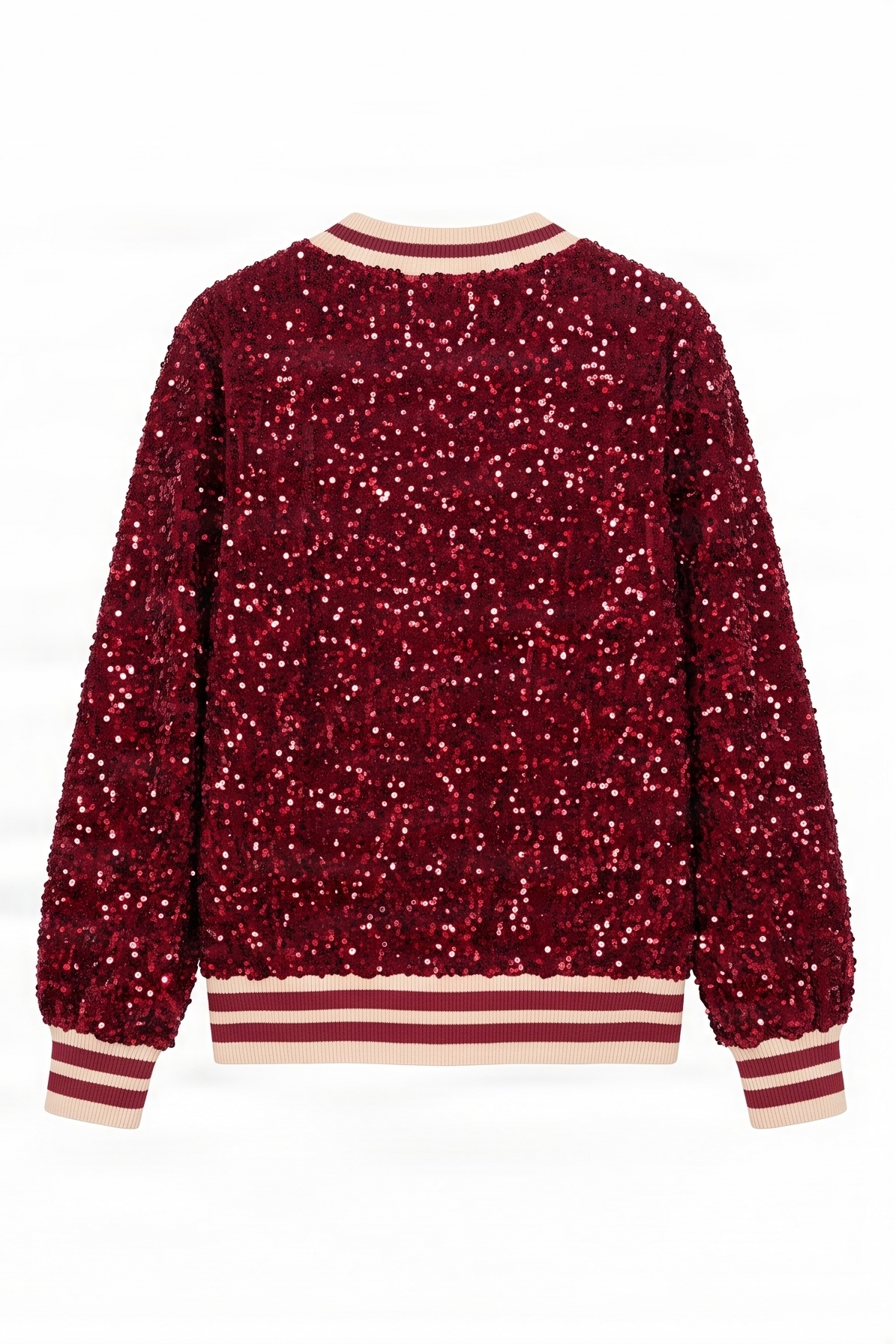Chaqueta roja lentejuelas elasticos con botones Lolitas&L