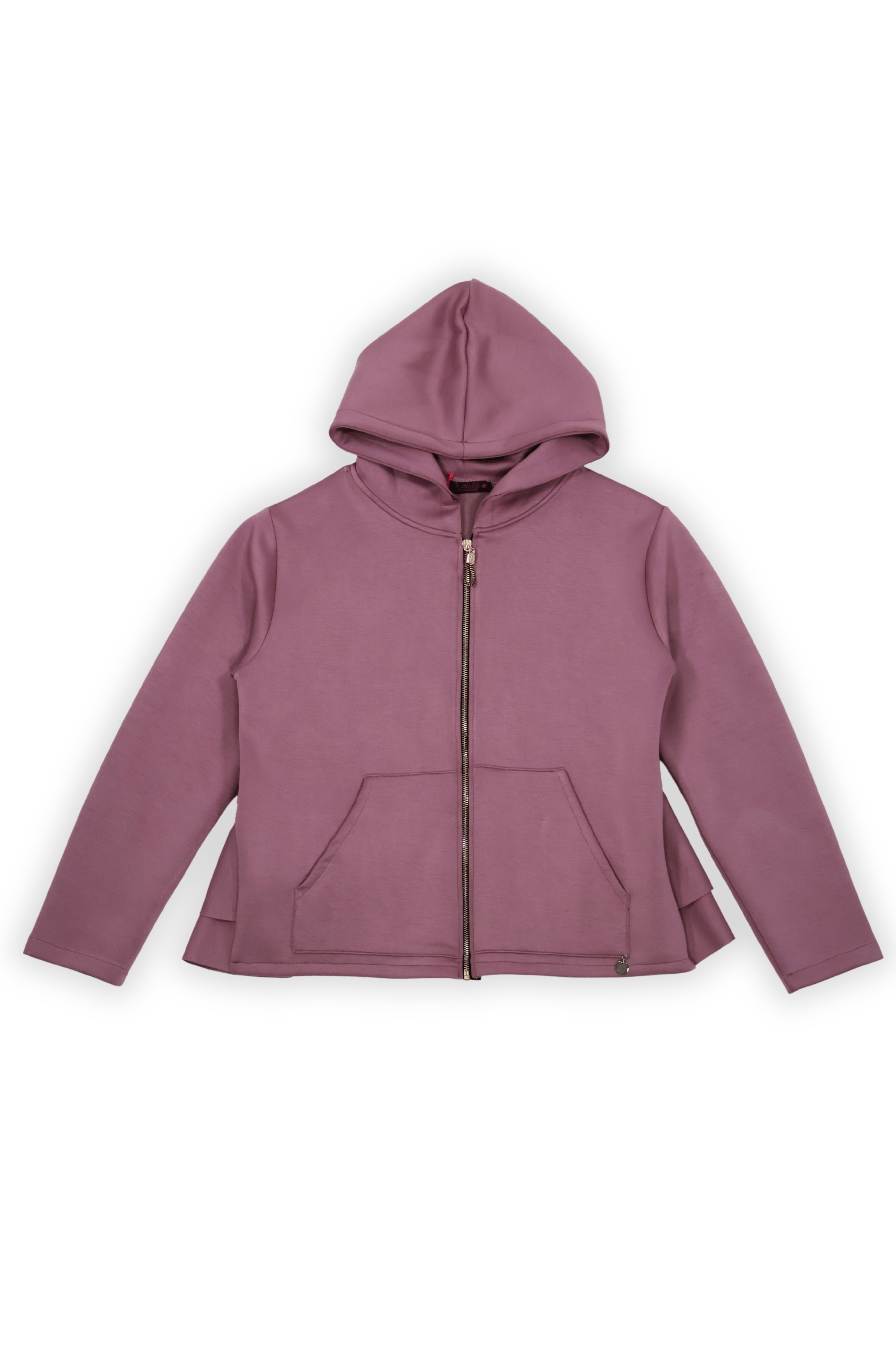 Chaqueta rosa capucha con cremallera y manga larga Lolitas&L - lolitasyl.com