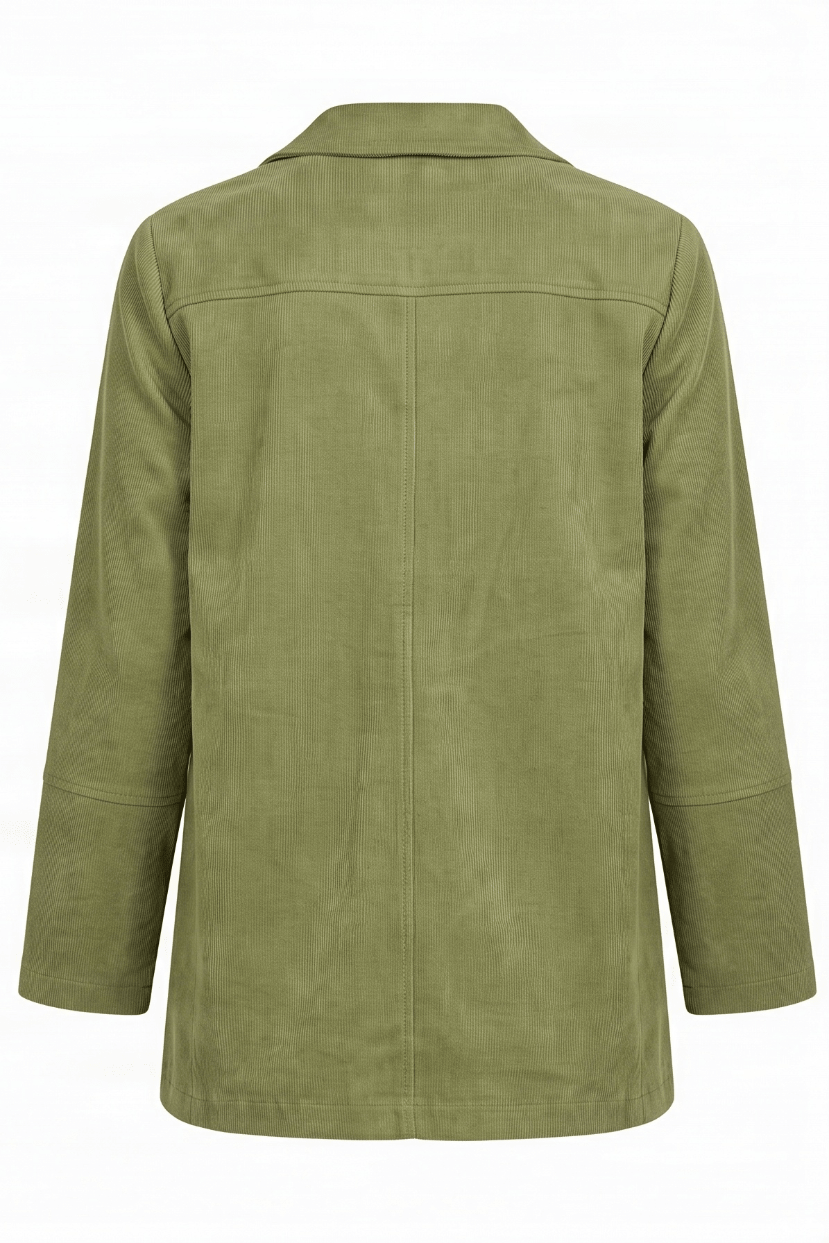 Chaqueta verde antelina larga con botones forrados Lolitas&L - lolitasyl.com