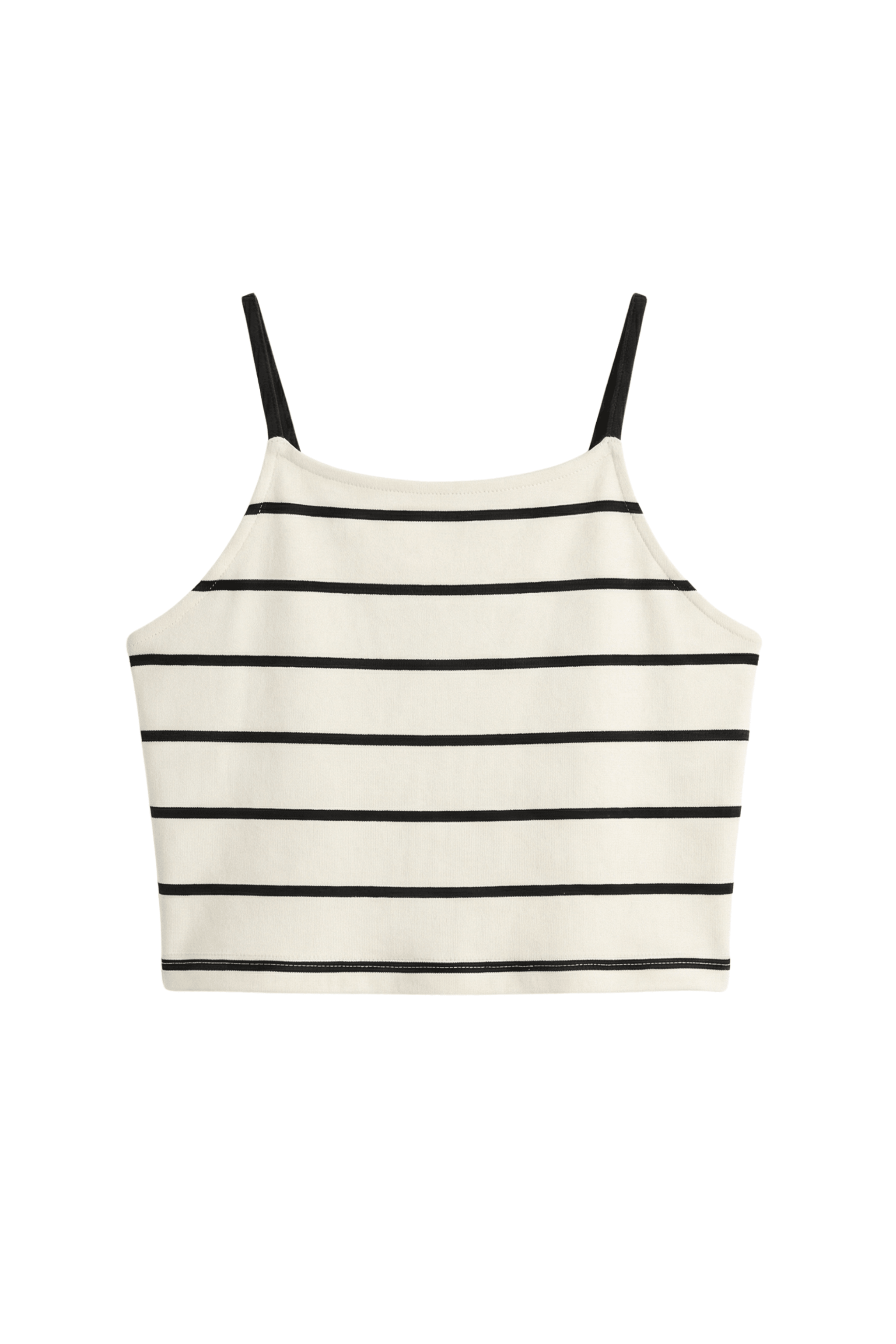 Conjunto blanco de rayas top tirantes con falda Lolitas&L - lolitasyl.com