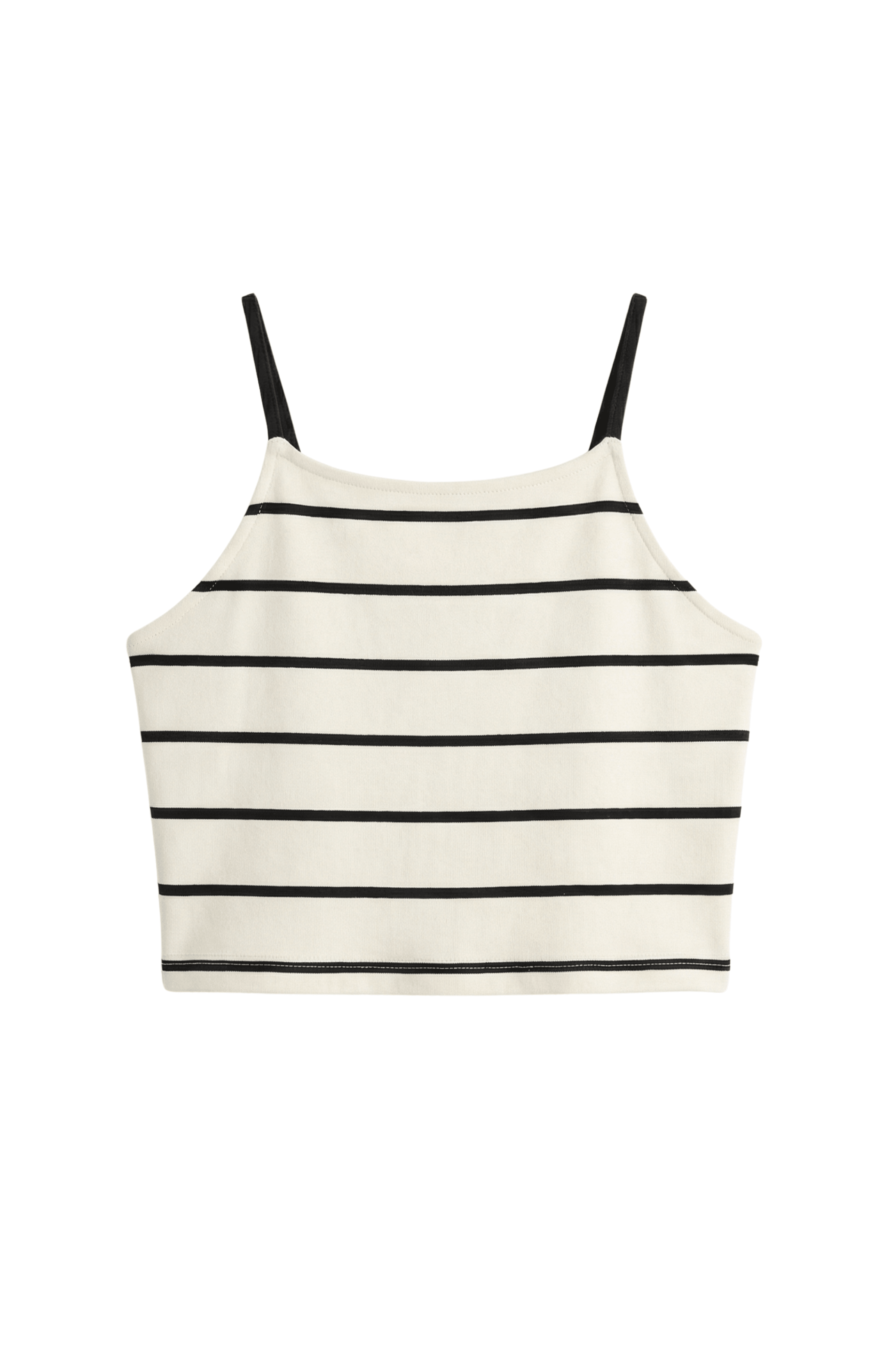 Conjunto blanco de rayas top tirantes con falda Lolitas&L - lolitasyl.com