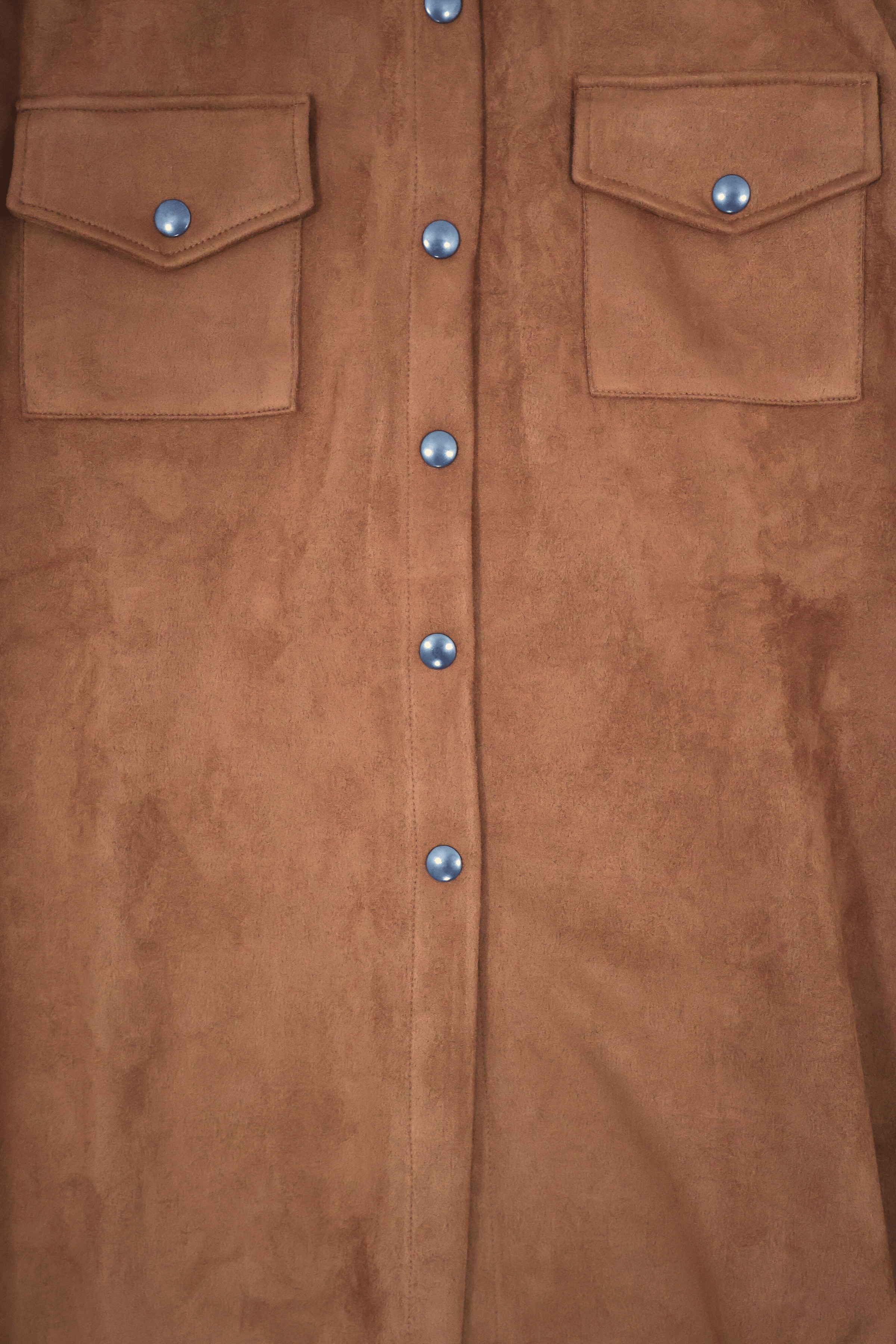 Falda camel antelina con automaticos Lolitas&L - lolitasyl.com