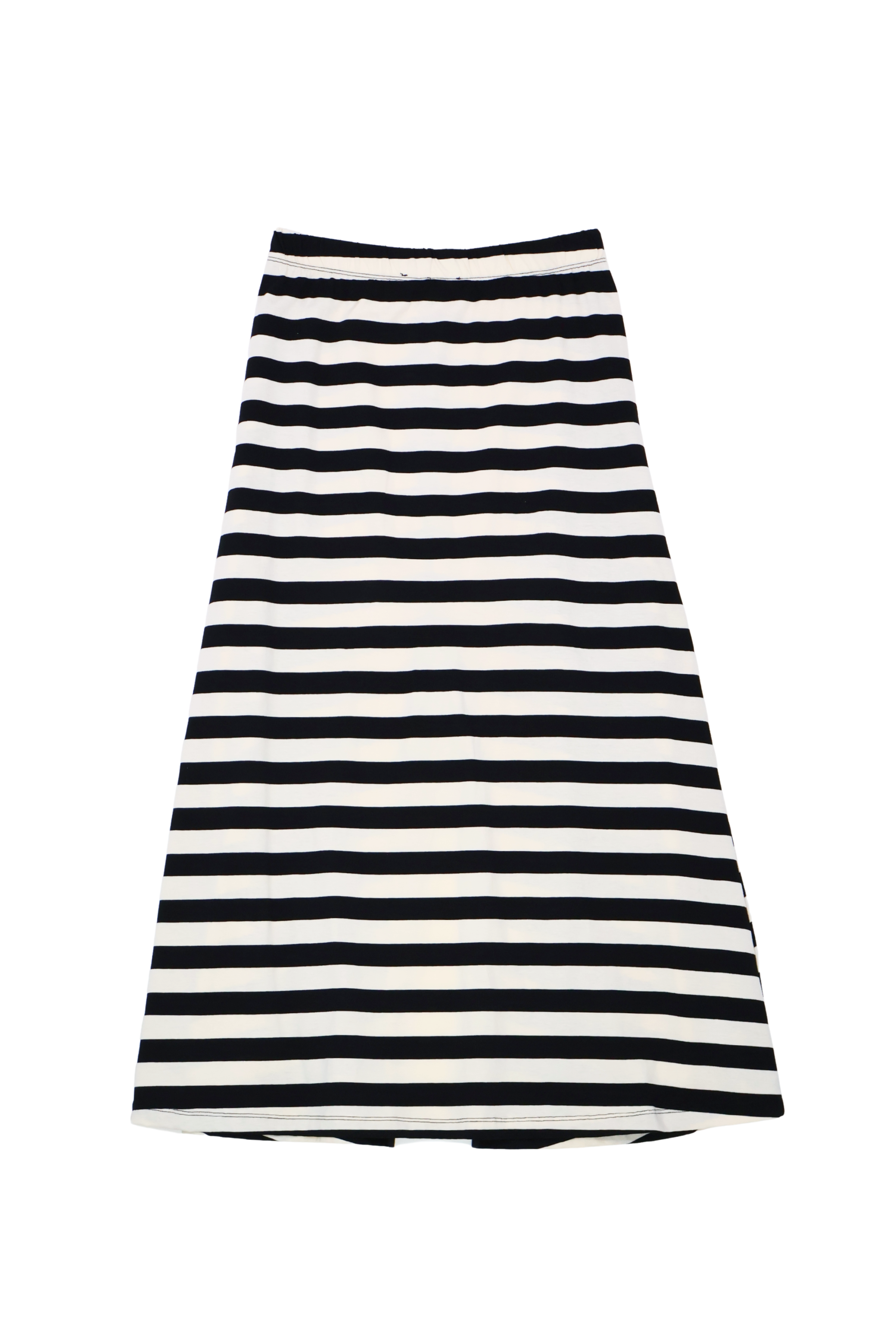 Falda larga de rayas con abertura en el delantero Lolitas&L