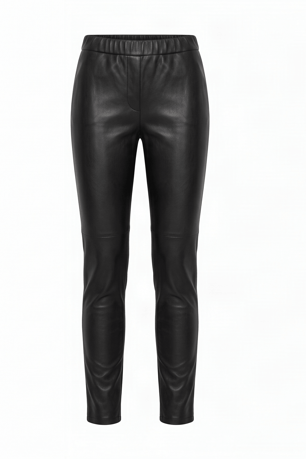 Leggings Negros de Polipiel Efeto Cuero con Ajuste Slim – Lolitas&L - lolitasyl.com