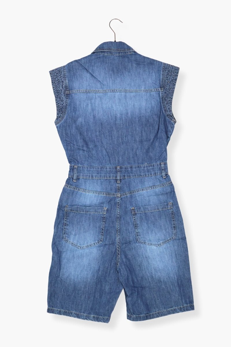 Mono Preloved vaquero corto sin mangas LolitasyL - lolitasyl.com