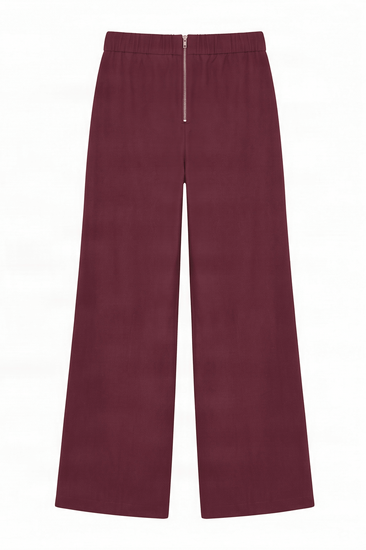 Pantalon antelina granate con cremallera en la espada Lolitas&L - lolitasyl.com