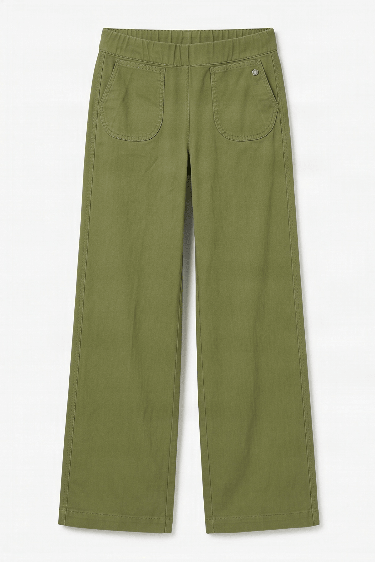 Pantalon antelina verde con bolsillos bordado Lolitas&L - lolitasyl.com