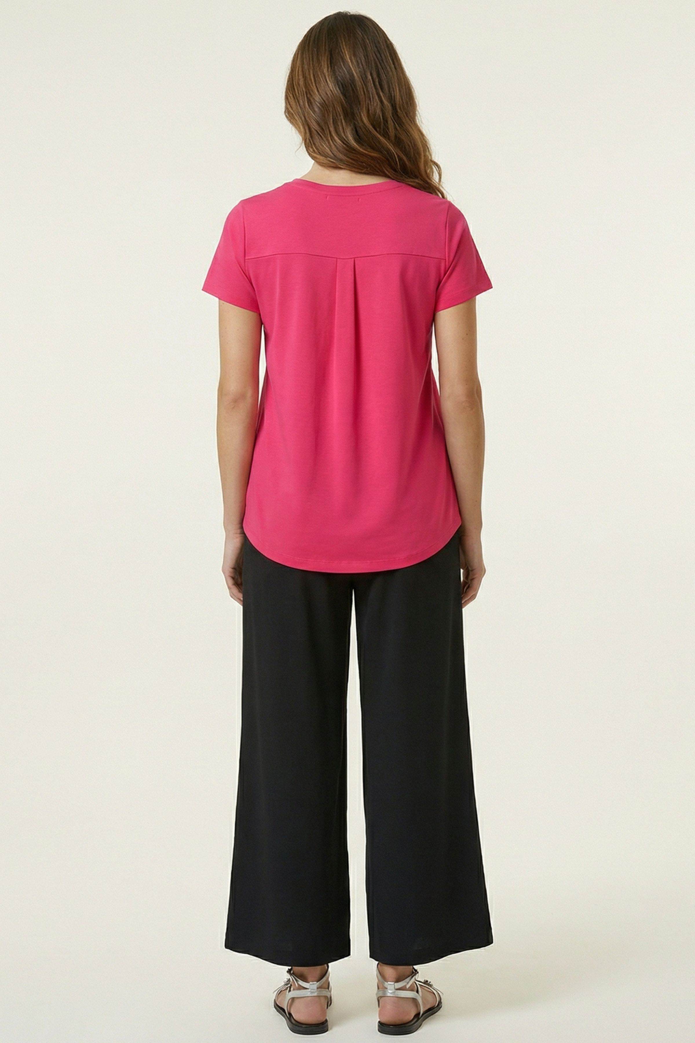 Pantalón negro amplio con cinturon lourex Lolitas&L