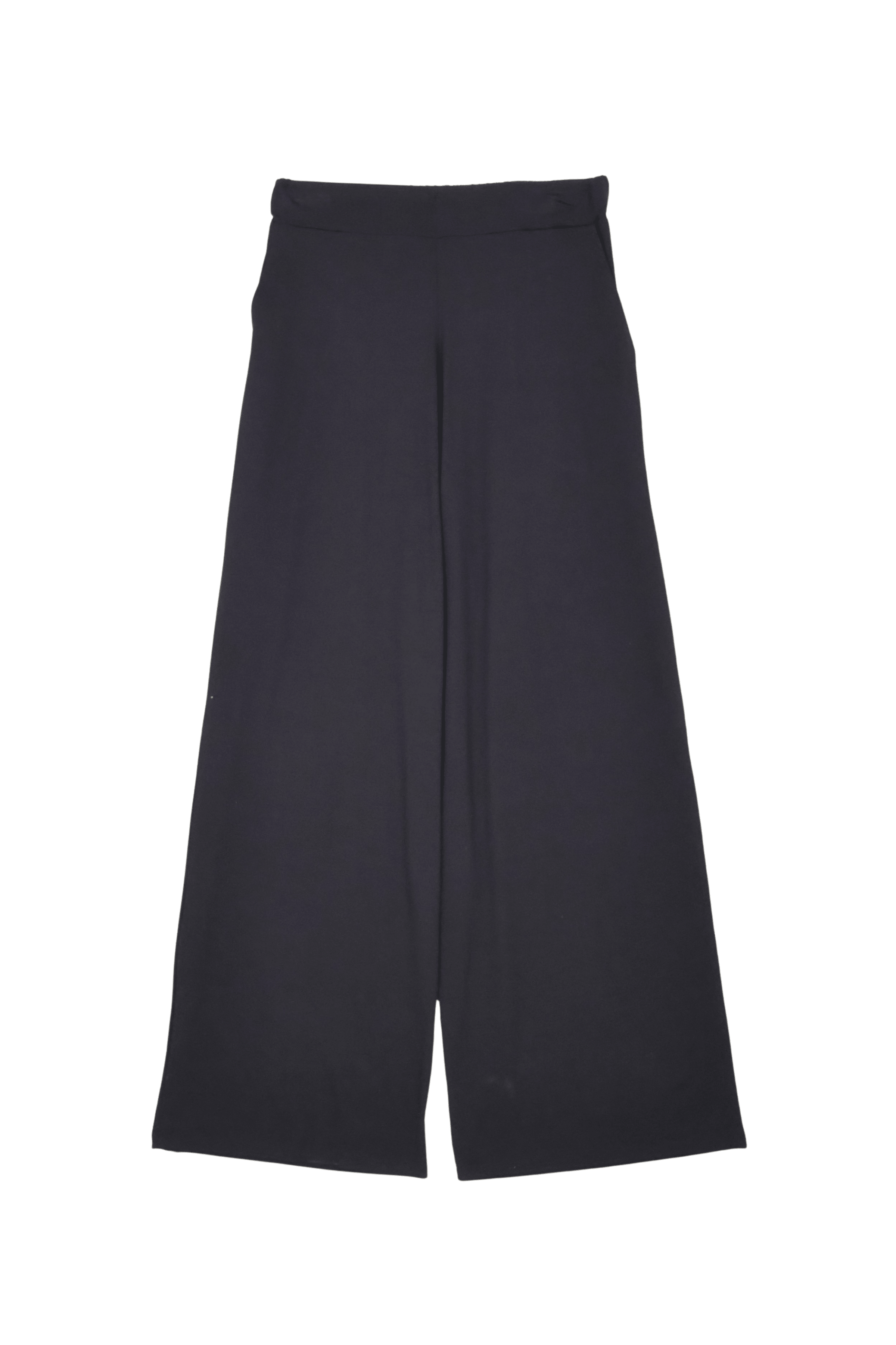 Pantalon negro ancho con goma en la cintura Lolitas&L - lolitasyl.com